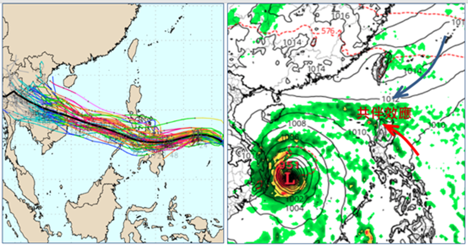 除了輕颱海鷗,還有另一個熱帶系統正在西北太平洋海域附近逐步發展。圖/翻攝自洩天機教室