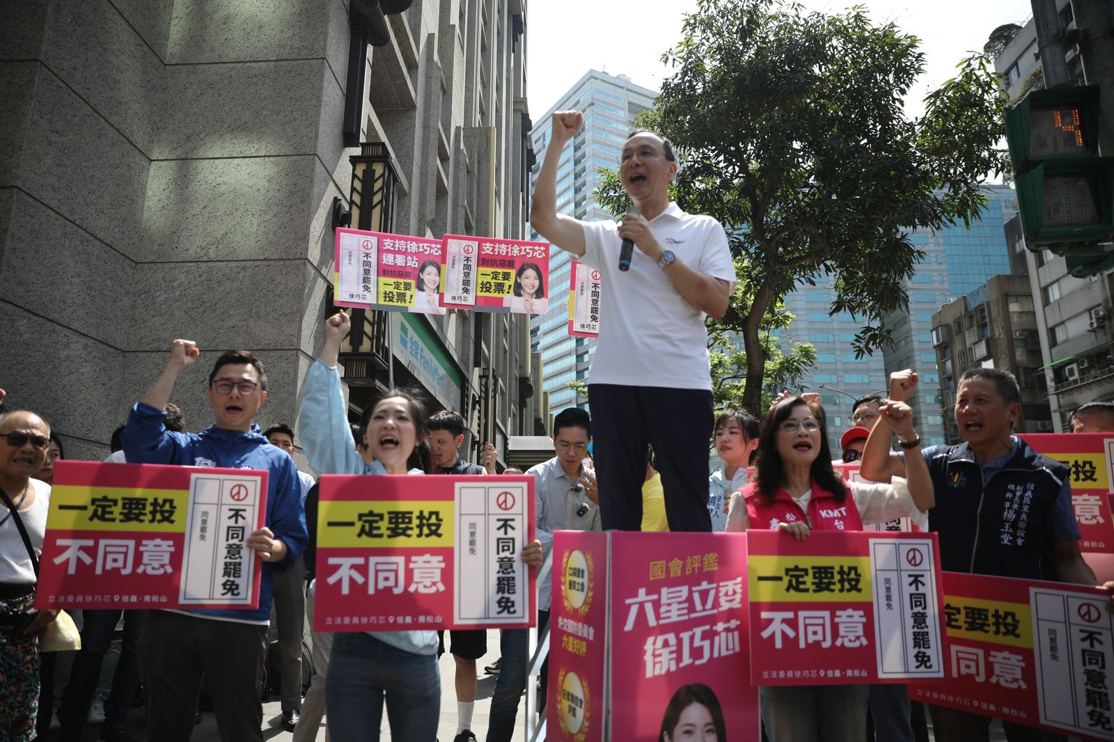 國民對罷免之所以有「靠勢」心態，是因為這些委員都是深藍區選出。鄒保祥攝