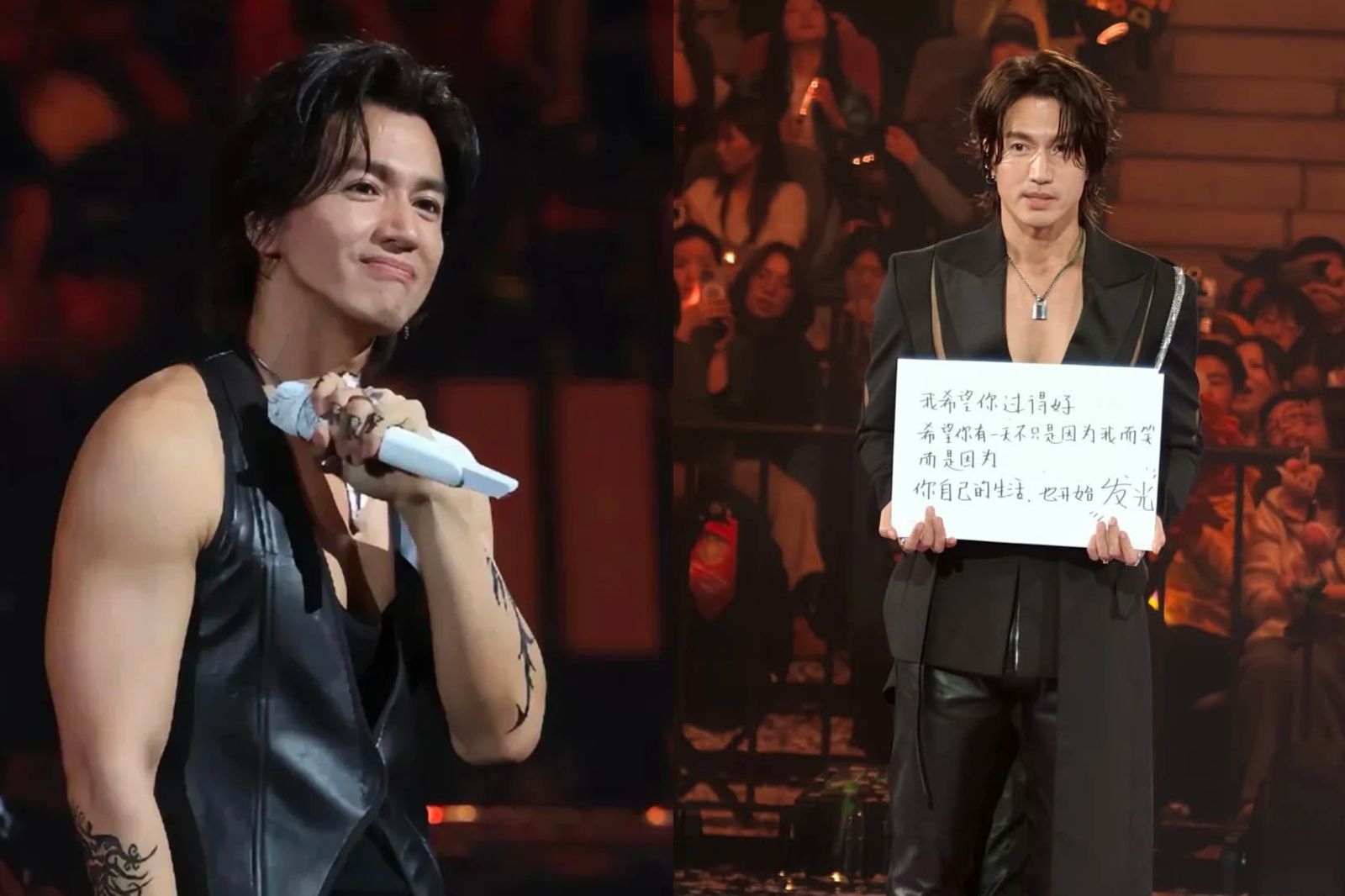 言承旭90度鞠躬「零發言」！手寫字卡反擊提詞機風波　一張畫惹哭所有人