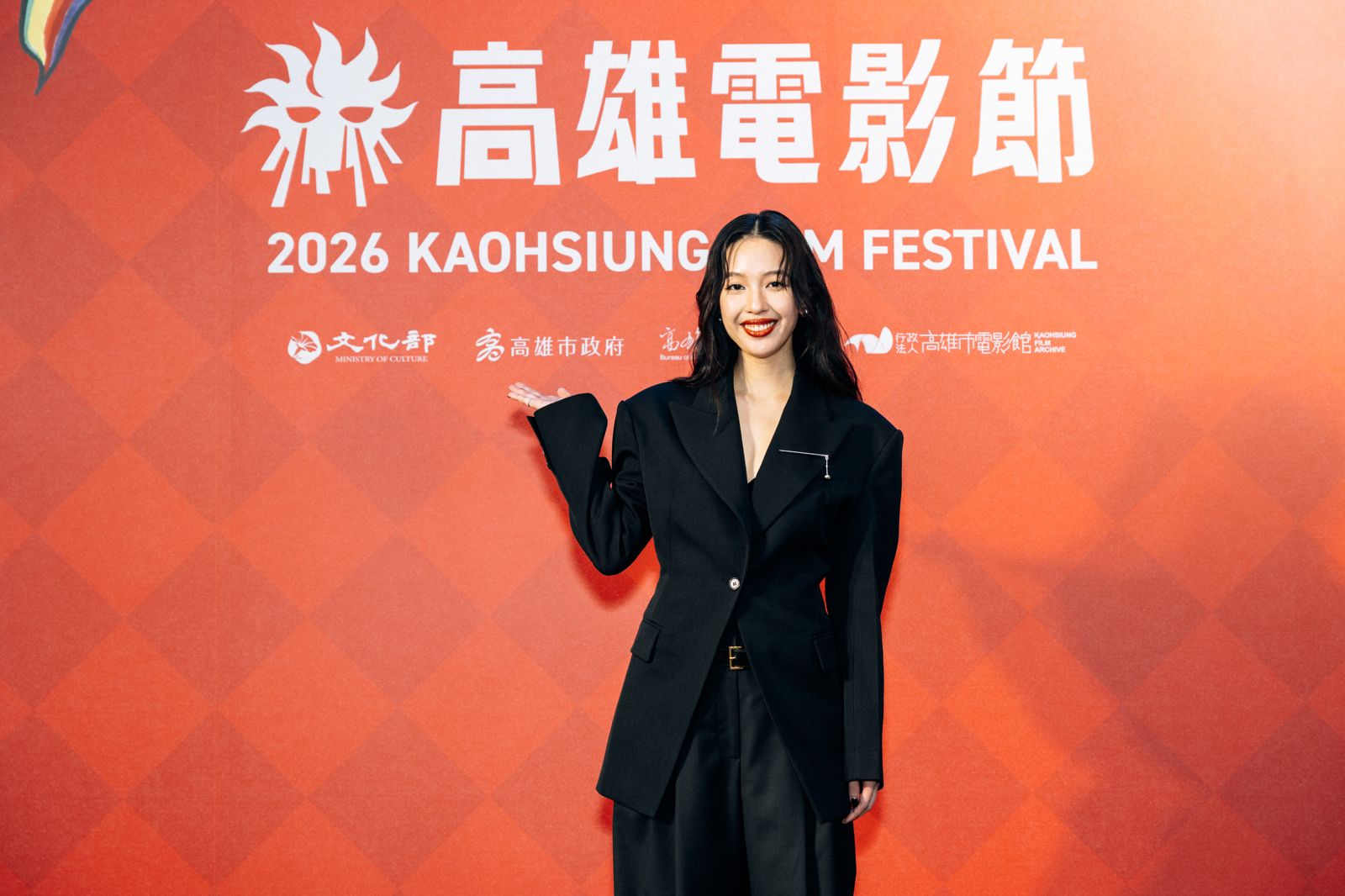 王渝萱擔任2026高雄電影節頒獎典禮主持人。圖/高雄電影節