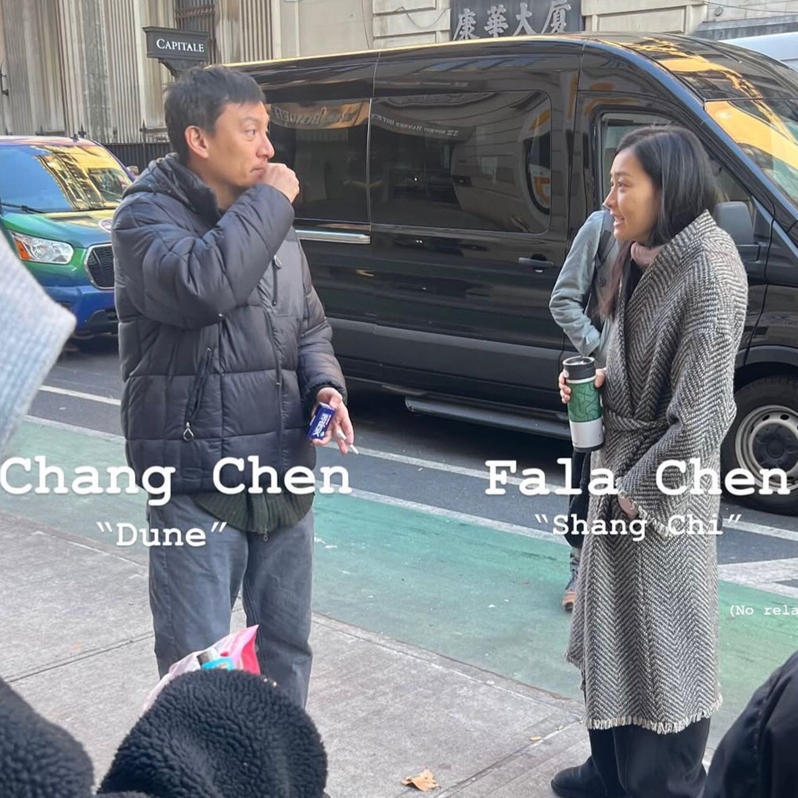 張震與陳法拉在《幸福之路》中飾演夫妻。翻攝IG＠ vviiee