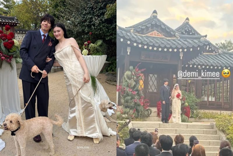 《九尾狐傳》女星無預警結婚！李棟旭、曹寶兒全到齊　金高銀曬婚禮照曝光喜訊