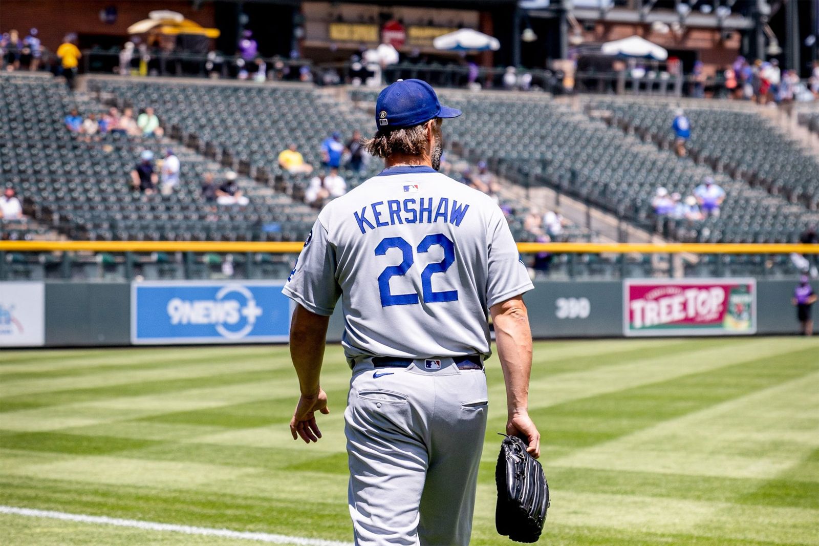 MLB/Kershaw 6局5K好投奪勝 3千K聽牌待主場球迷見證