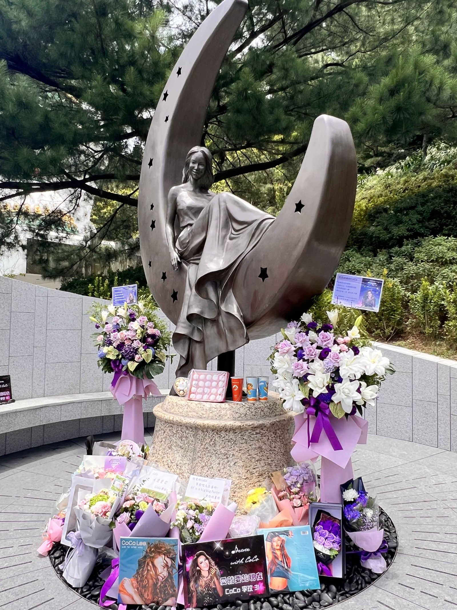 各地歌迷發起活動追思永遠的偶像李玟。COCO李玟台灣歌迷會提供