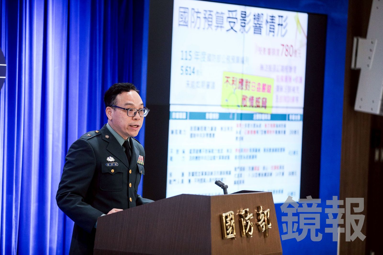 總預算卡關影響甚大　國防部：「780億元無法執行」衝擊軍購、訓練