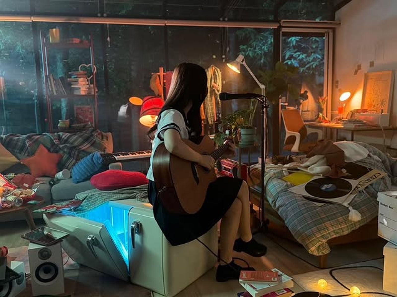 tuki.以不露臉的方式表演。翻攝IG@tuki.music.official