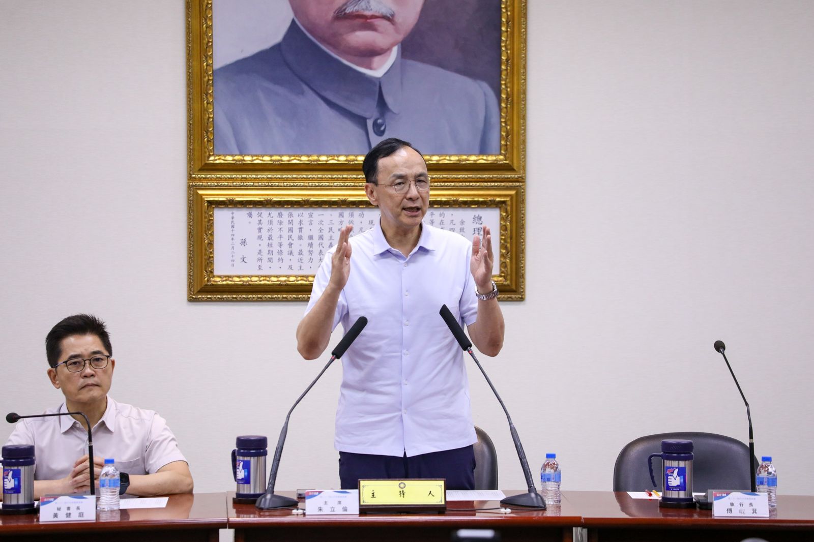 指罷藍委「有1、2萬件錯偽抄假」　朱立倫：不容許司法辦藍不辦綠