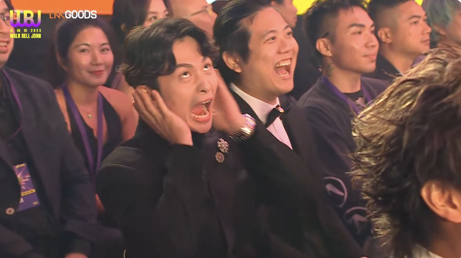 走鐘獎／嘟嘟人奪「有夠烙賽獎」！台上感謝賀瓏　博恩翻白眼反應曝光