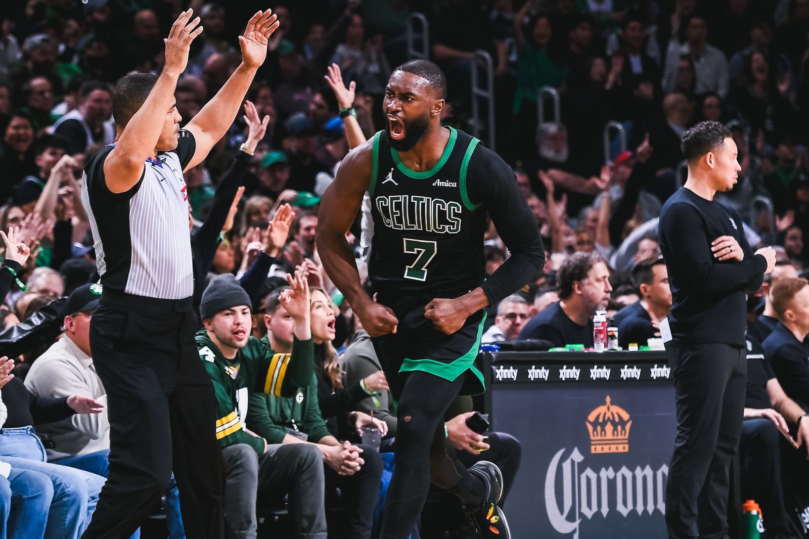 「斑馬」關鍵跳投逆轉塞爾提克 Brown賽後怒轟裁判:我一罰「攏謀」