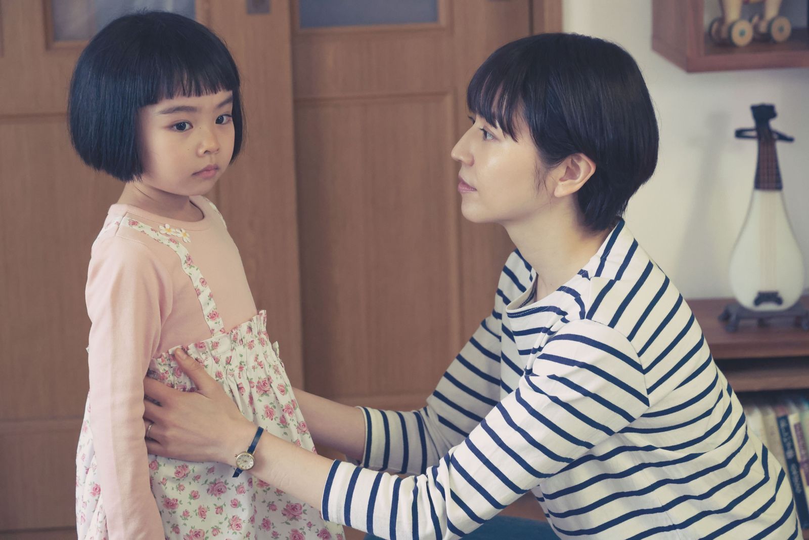 長澤雅美片中意外失去心愛的女兒。華映提供