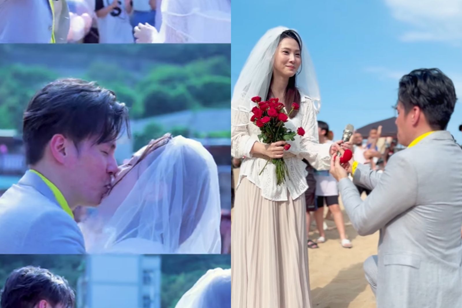 《願望》女星華千涵宣布已婚一年　老公盛裝求婚她卻穿拖鞋點頭