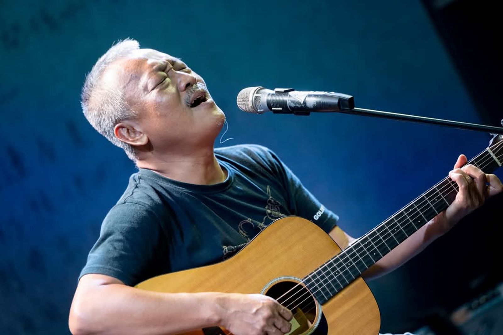 20250605謝銘祐以《偏南》再度問鼎台語歌王。翻攝IG