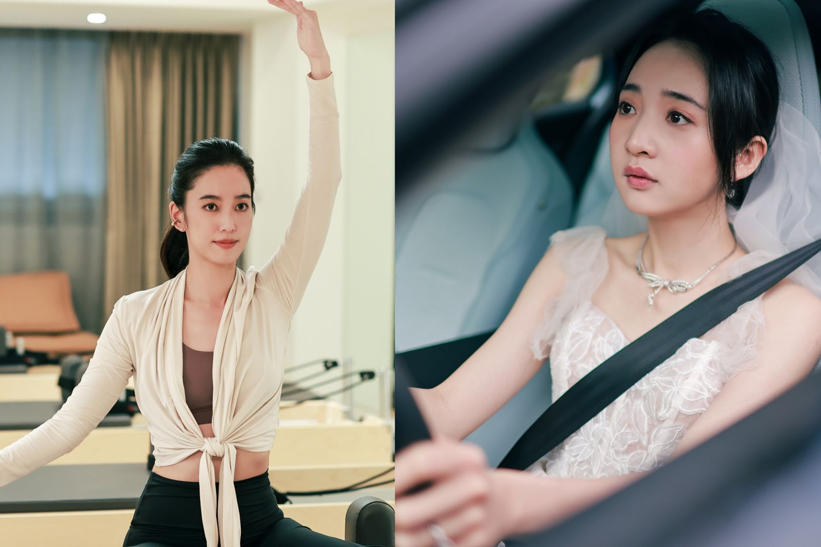 陳庭妮（左）、李沐（右）在《慶祝》中分別代表不同處境的女性。寬想國際娛樂提供