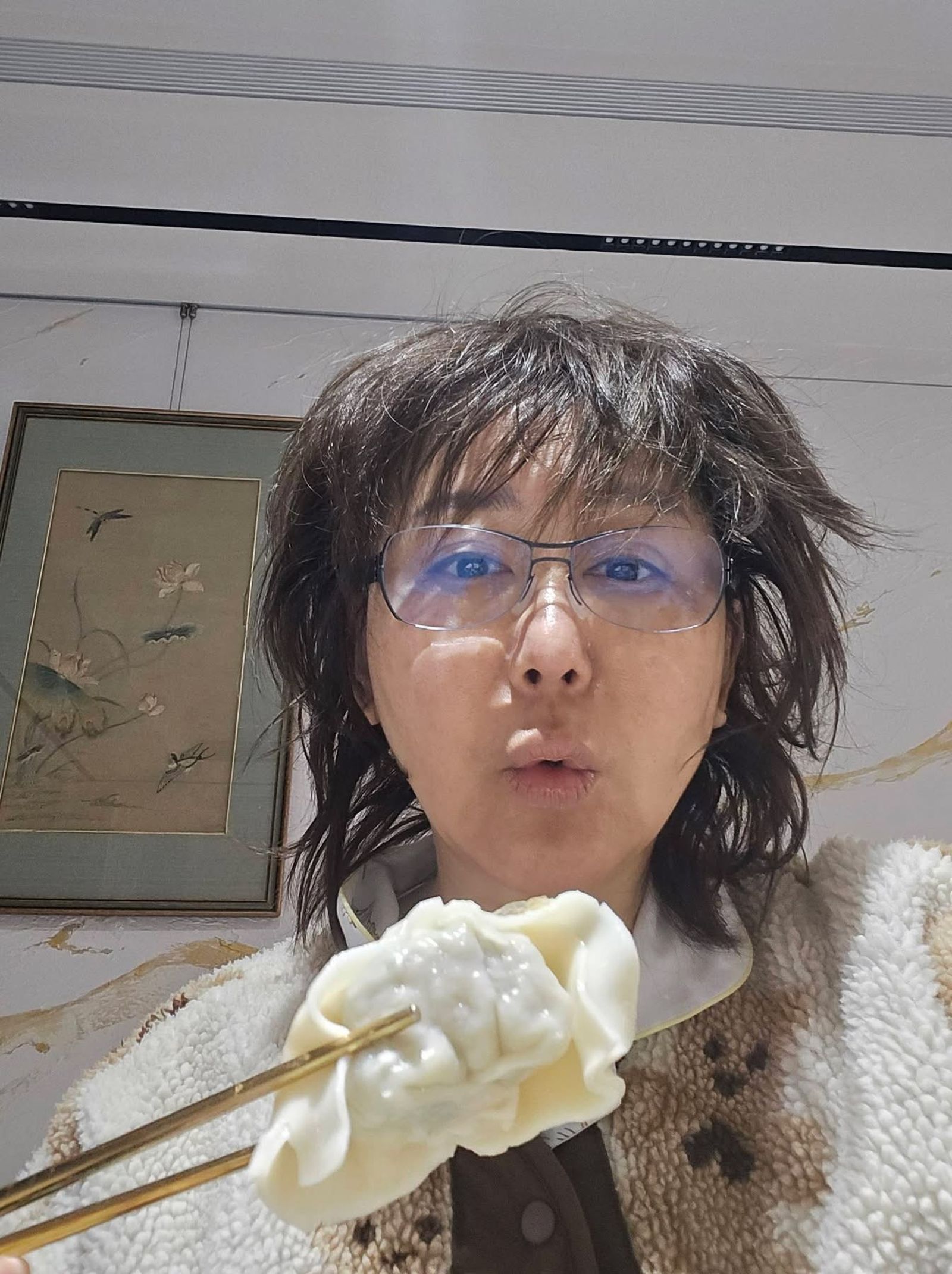 藍心湄睡了17個小時。翻攝藍心湄Hsin-Mei Lan臉書