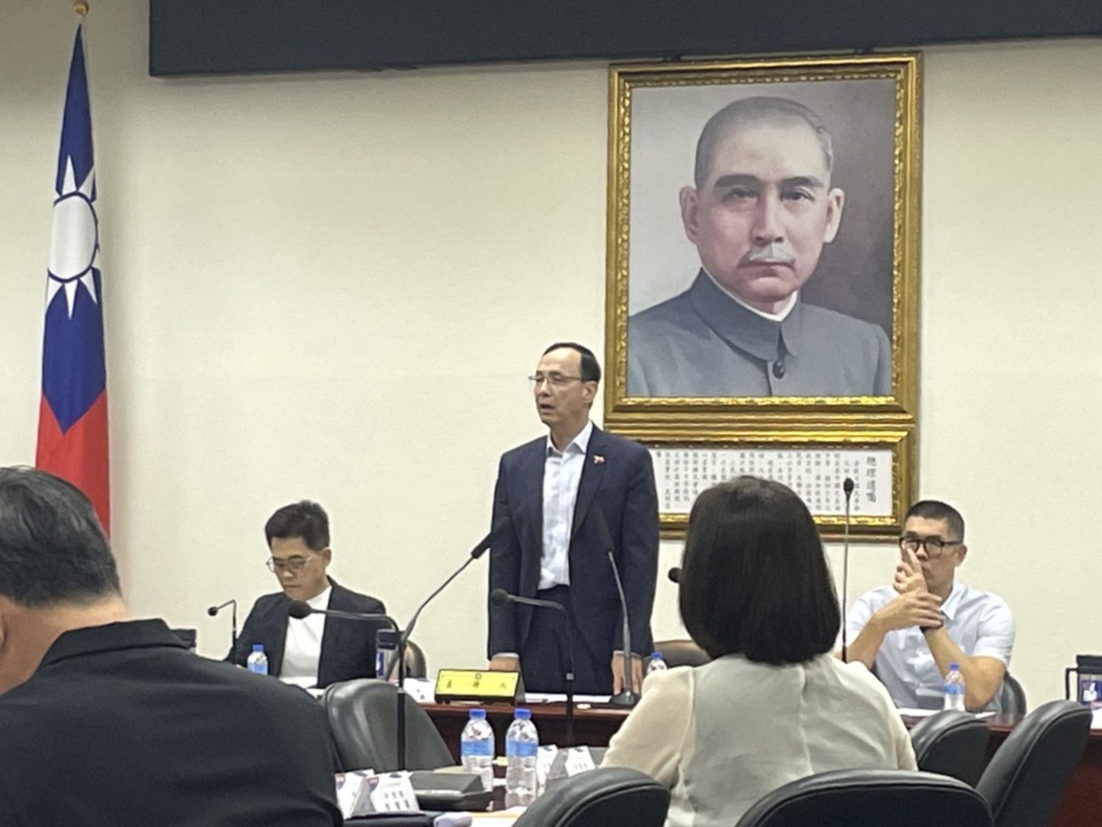 不放棄勸進盧秀燕選黨主席？朱立倫盼「眾望所歸者」領導國民黨重返執政