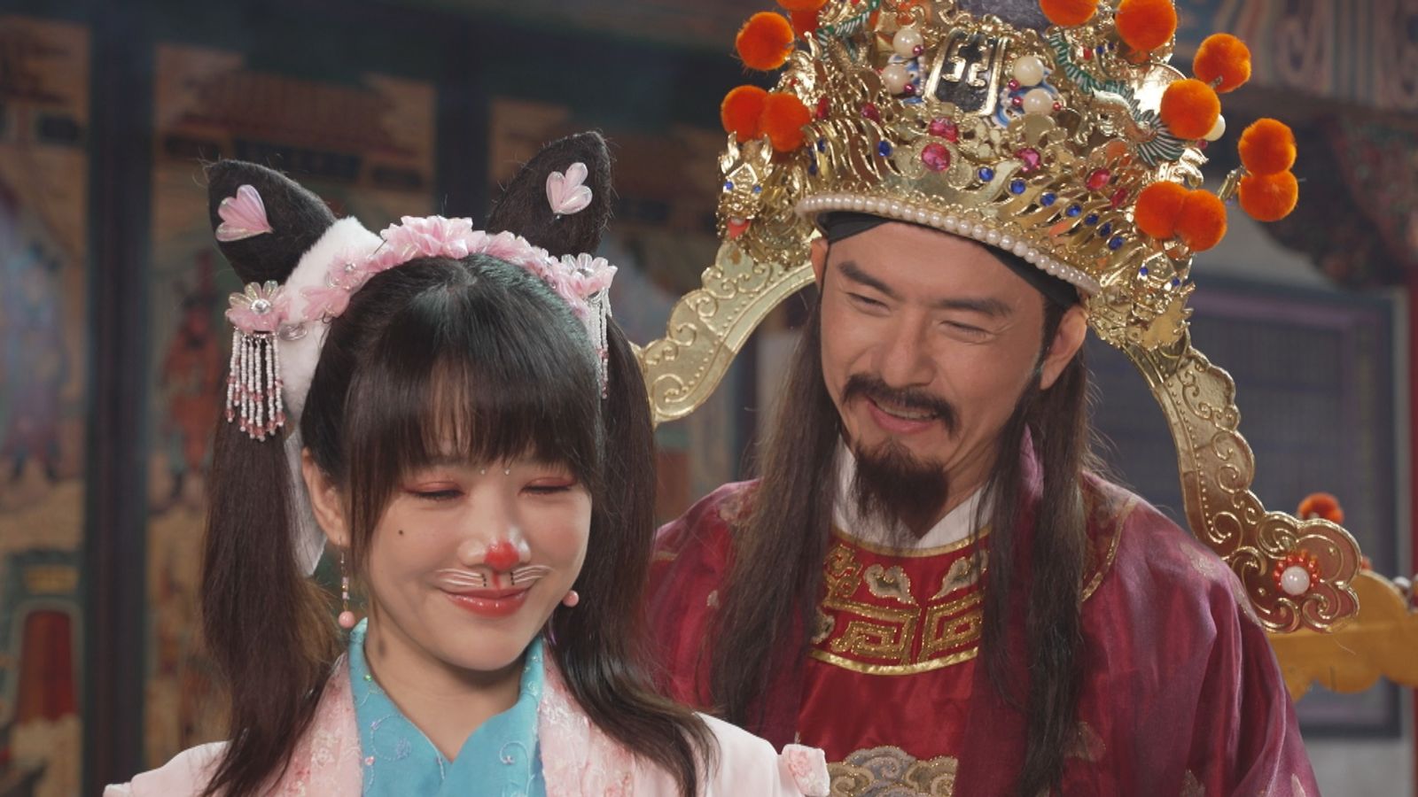 《戲說台灣》下週(25日)推出新單元〈白兔仙戲城隍〉。三立電視提供