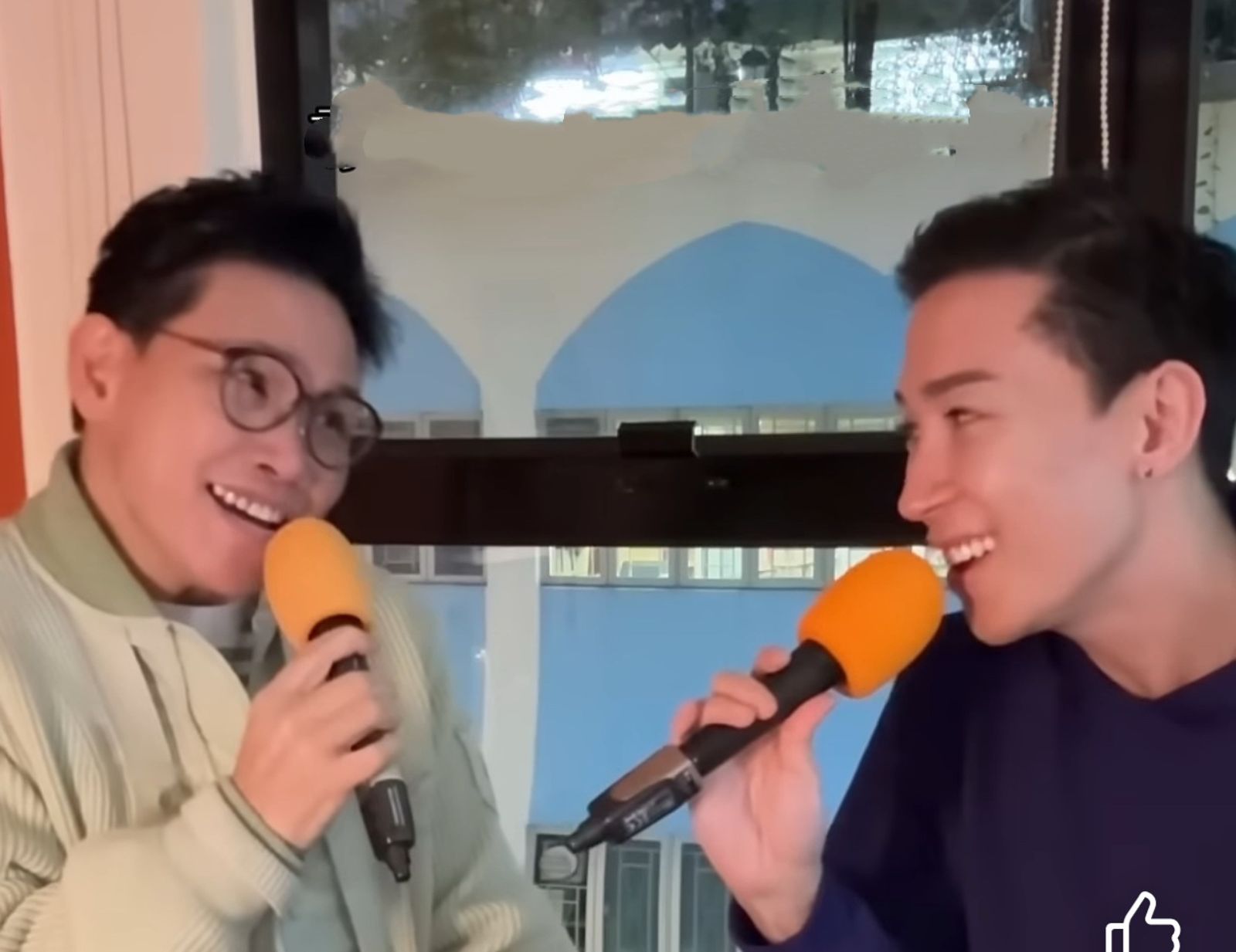 馬天佑新歌邀集眾星幫腔，左為香港歌手蘇永康。Fame Glory 提供