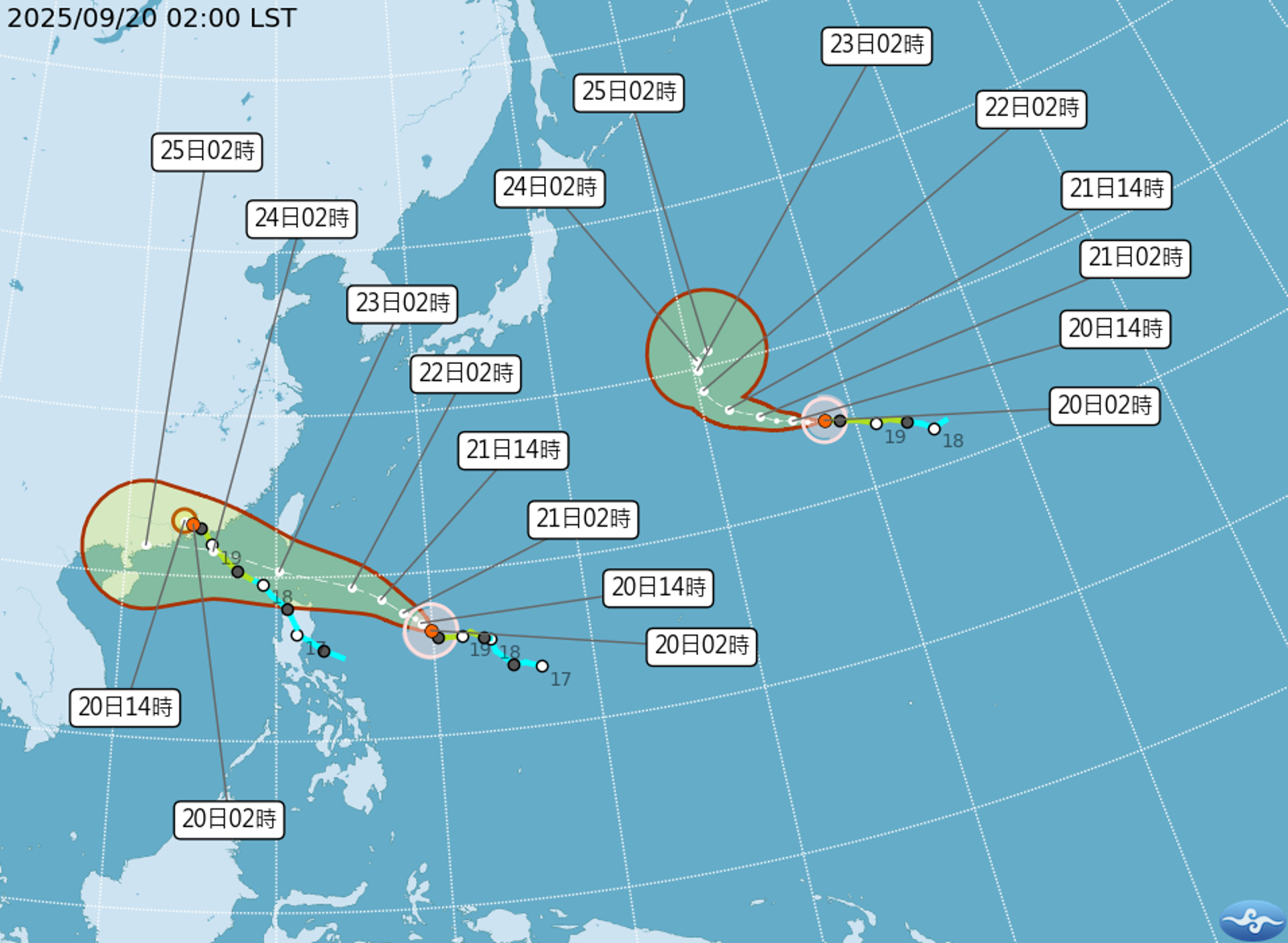 樺加沙增強為中颱!氣象專家示警「有望問鼎風王」 最接近台灣時間曝光