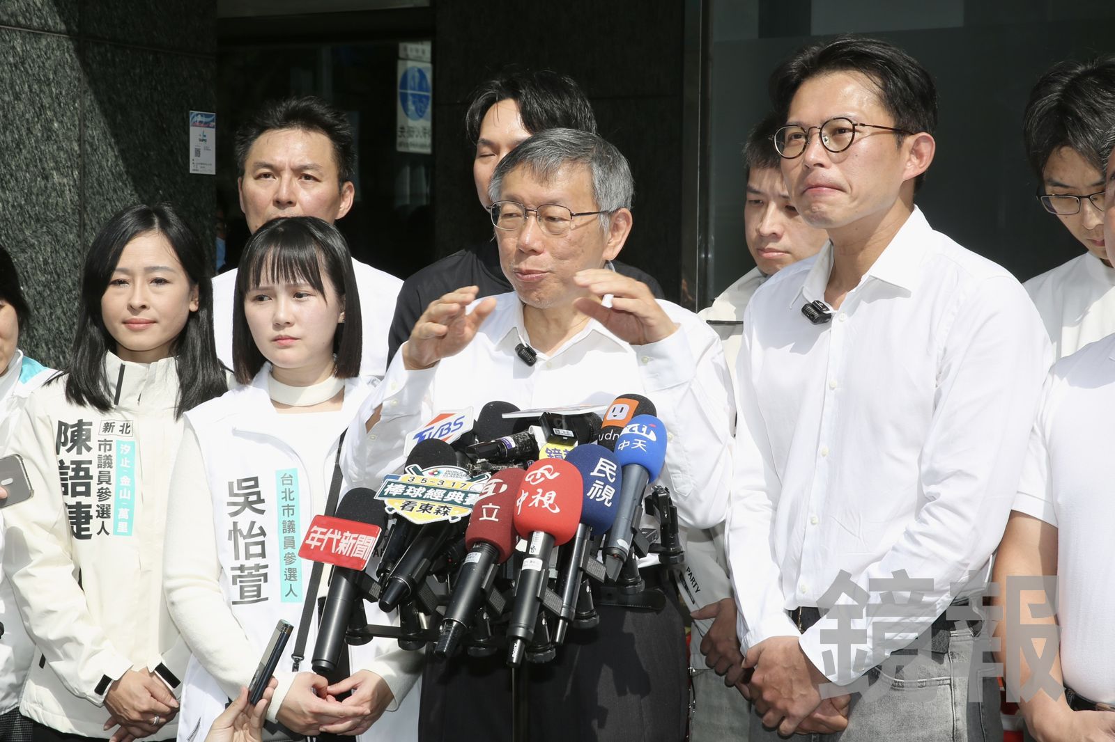 新北市長選到底?柯文哲楞回「照規則走」 黃國昌:公開說的話不會變