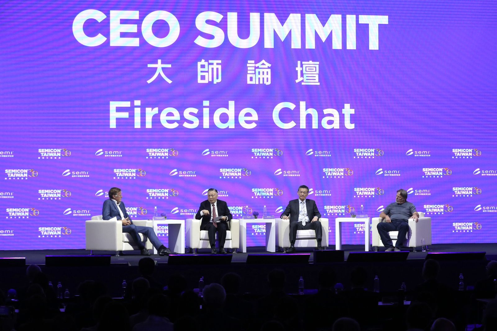 半導體四大咖SEMICON展開爐邊談話　大聊「造山者」下個篇章　
