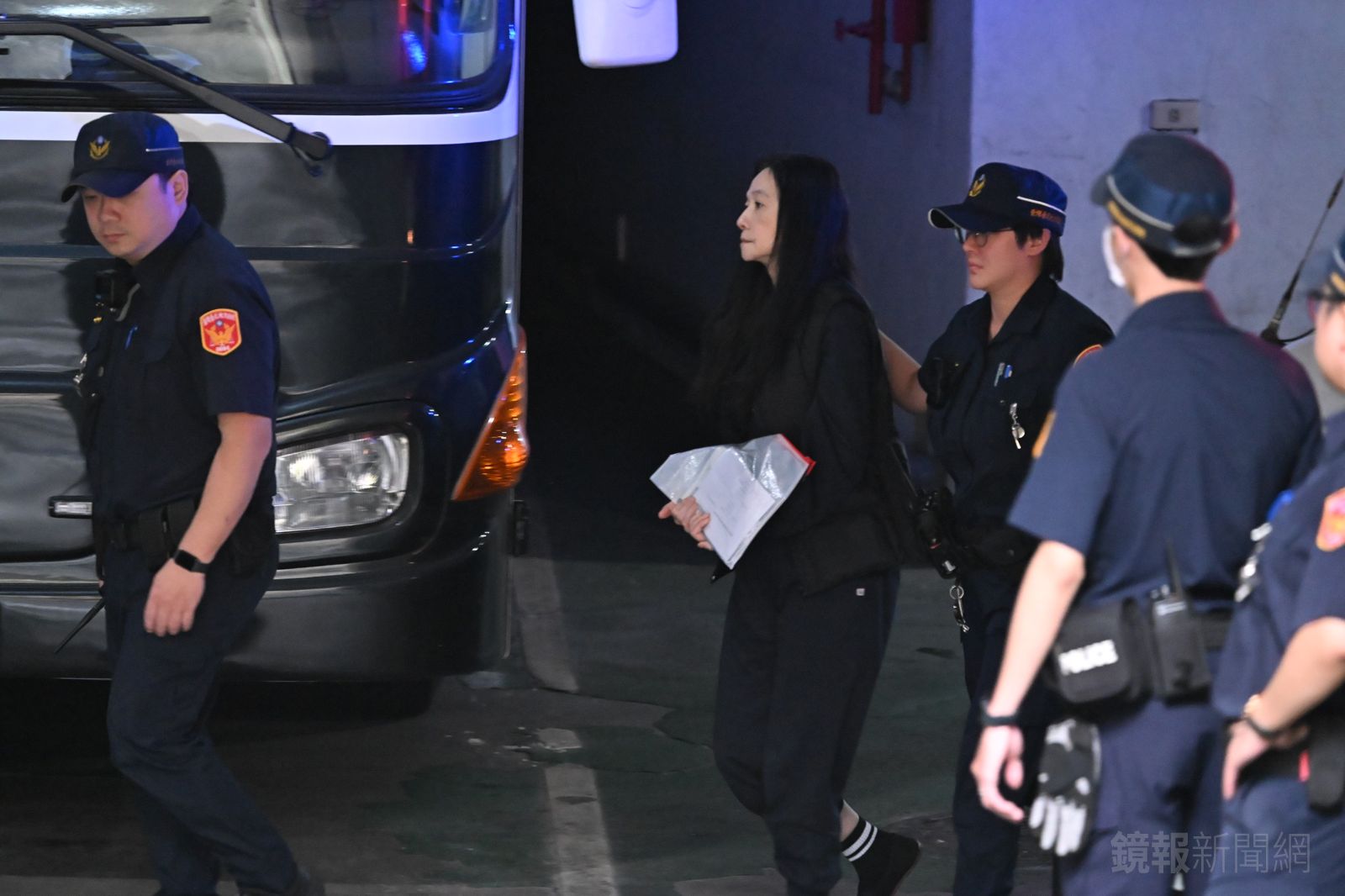 應曉薇今日出庭。攝影姜永年