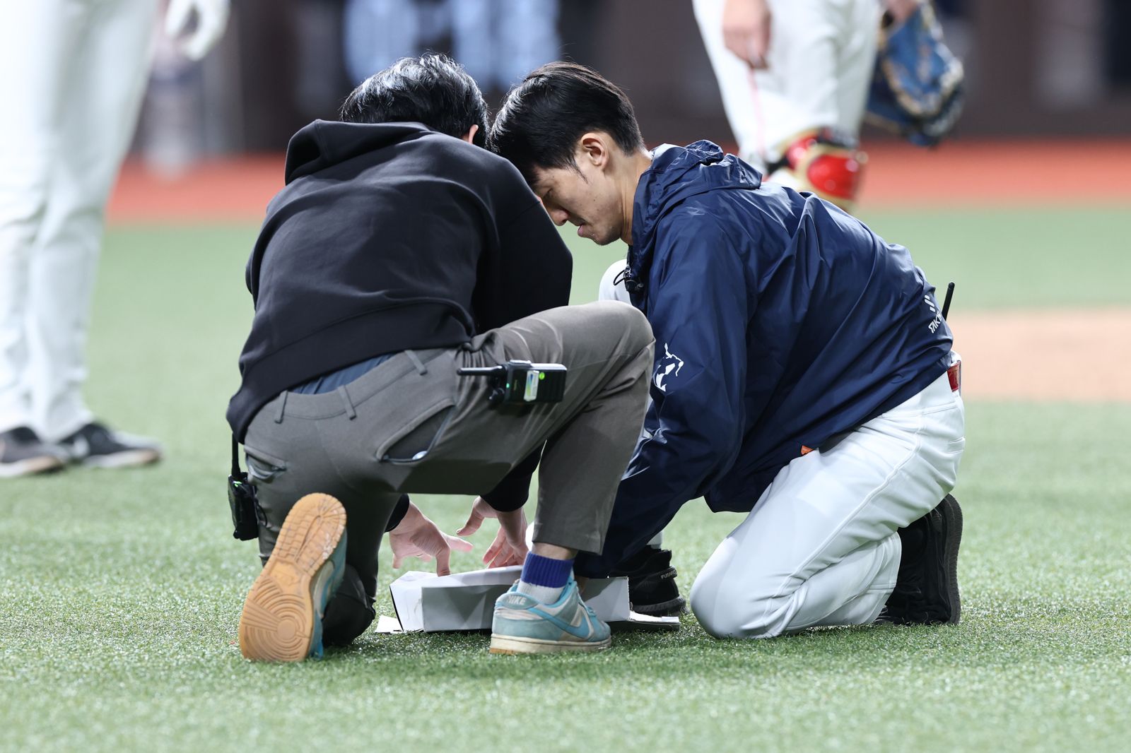 老鼠亂入大巨蛋!球僮美技「壓制」 後藤光尊給2字評價