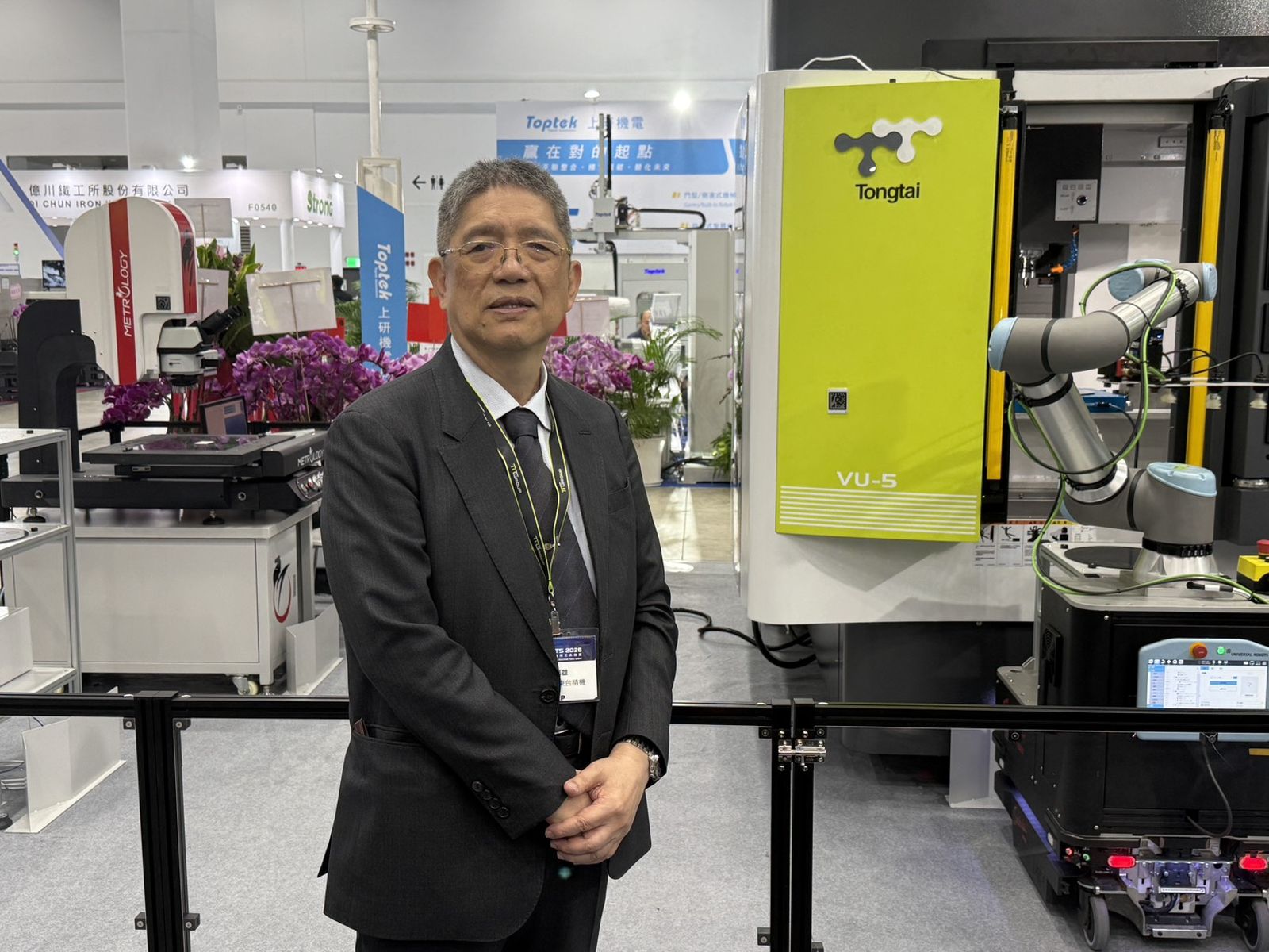 工具機展東台秀升級翻身 嚴瑞雄:押這三張王牌Q2Q3之間營收好轉