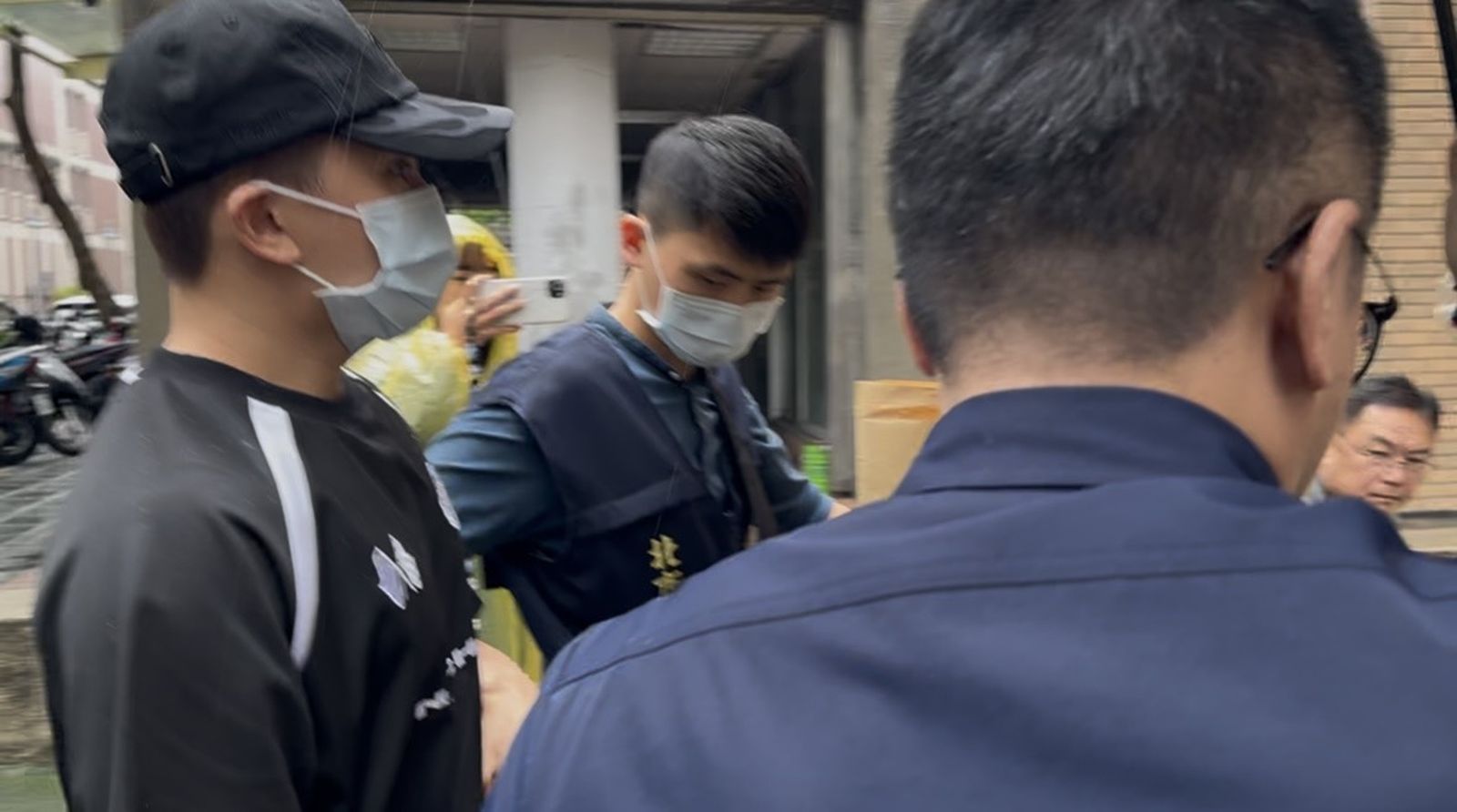 孫生今年因捲入偷拍案被拘提。馮茵攝