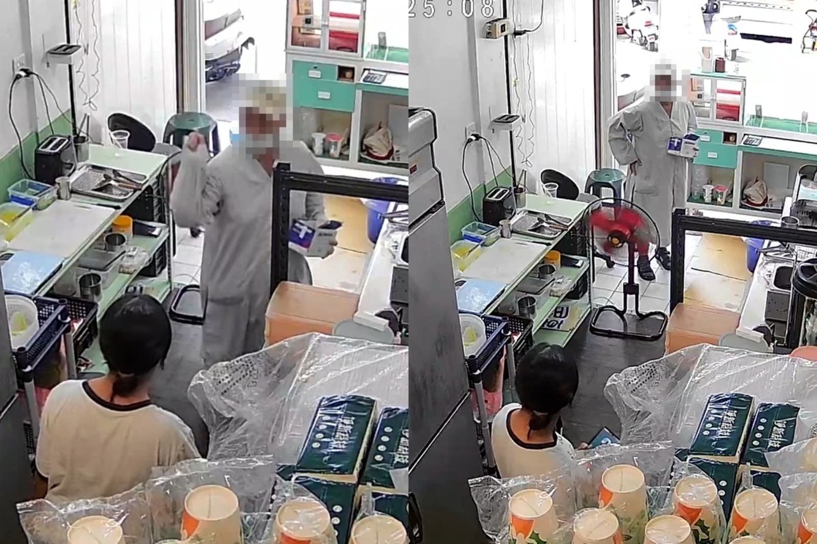 到早餐店化緣！比丘尼遭拒秒變臉　怒嗆老闆娘：我巴下去