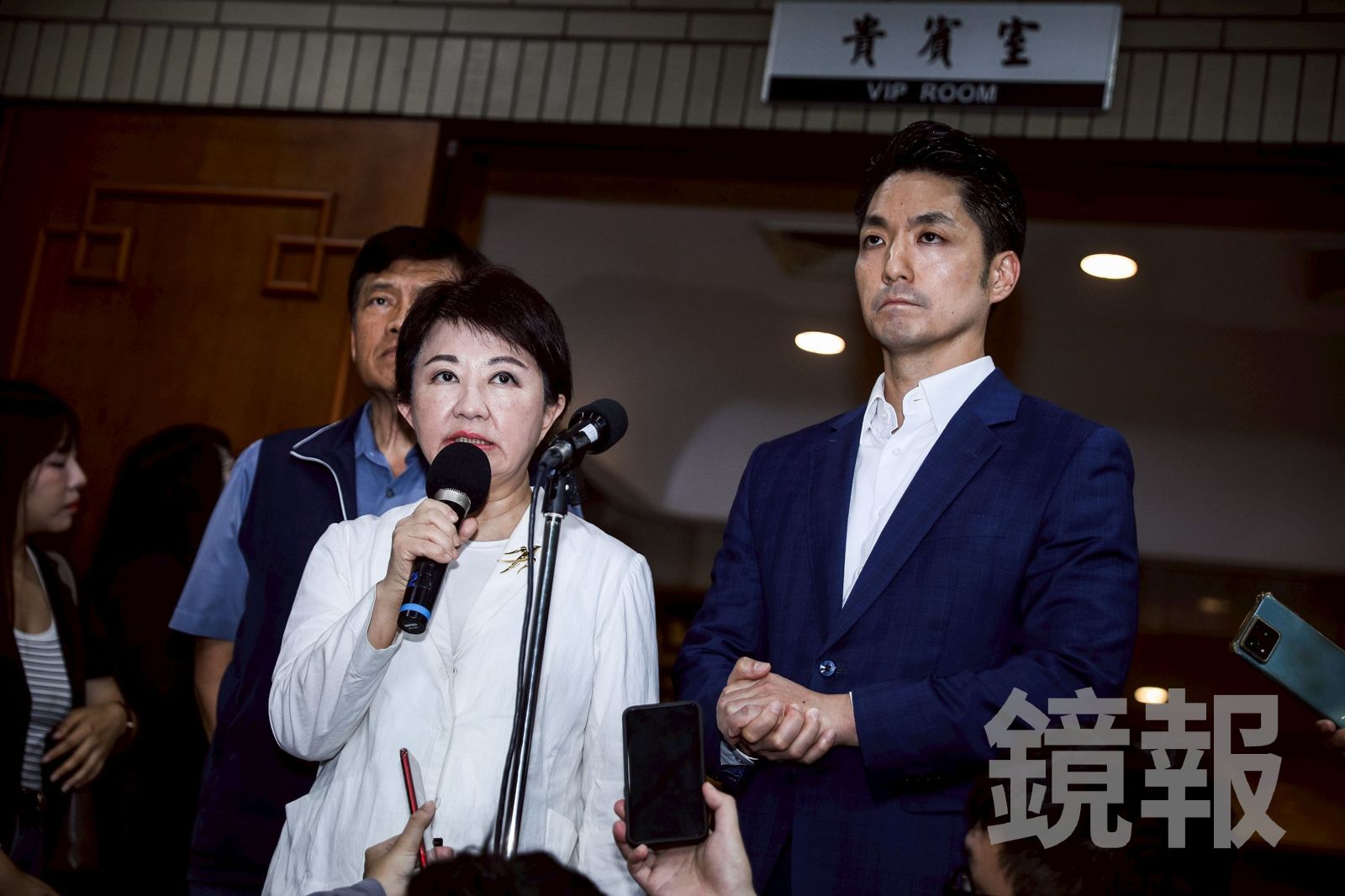 赴政院討論《食安法》修法 蔣萬安、盧秀燕喊話總統盡快召開國安會議