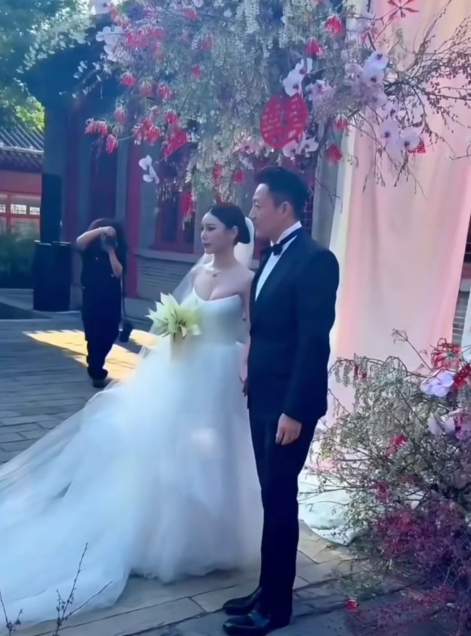 汪小菲與馬筱梅17日在北京舉辦婚禮。翻攝小紅書