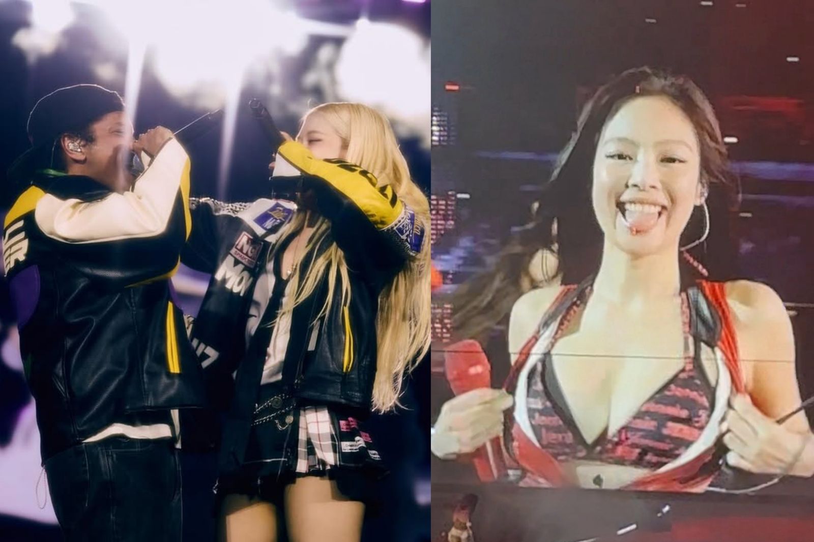 Rosé揪Bruno Mars後台嗨玩〈APT.〉　Jennie辣秀「胸器」網噴鼻血