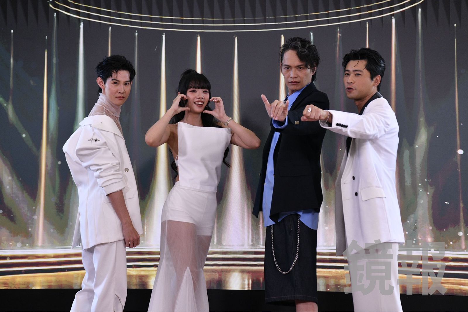 「第60屆金鐘獎」 星光大道主持人。李智為攝