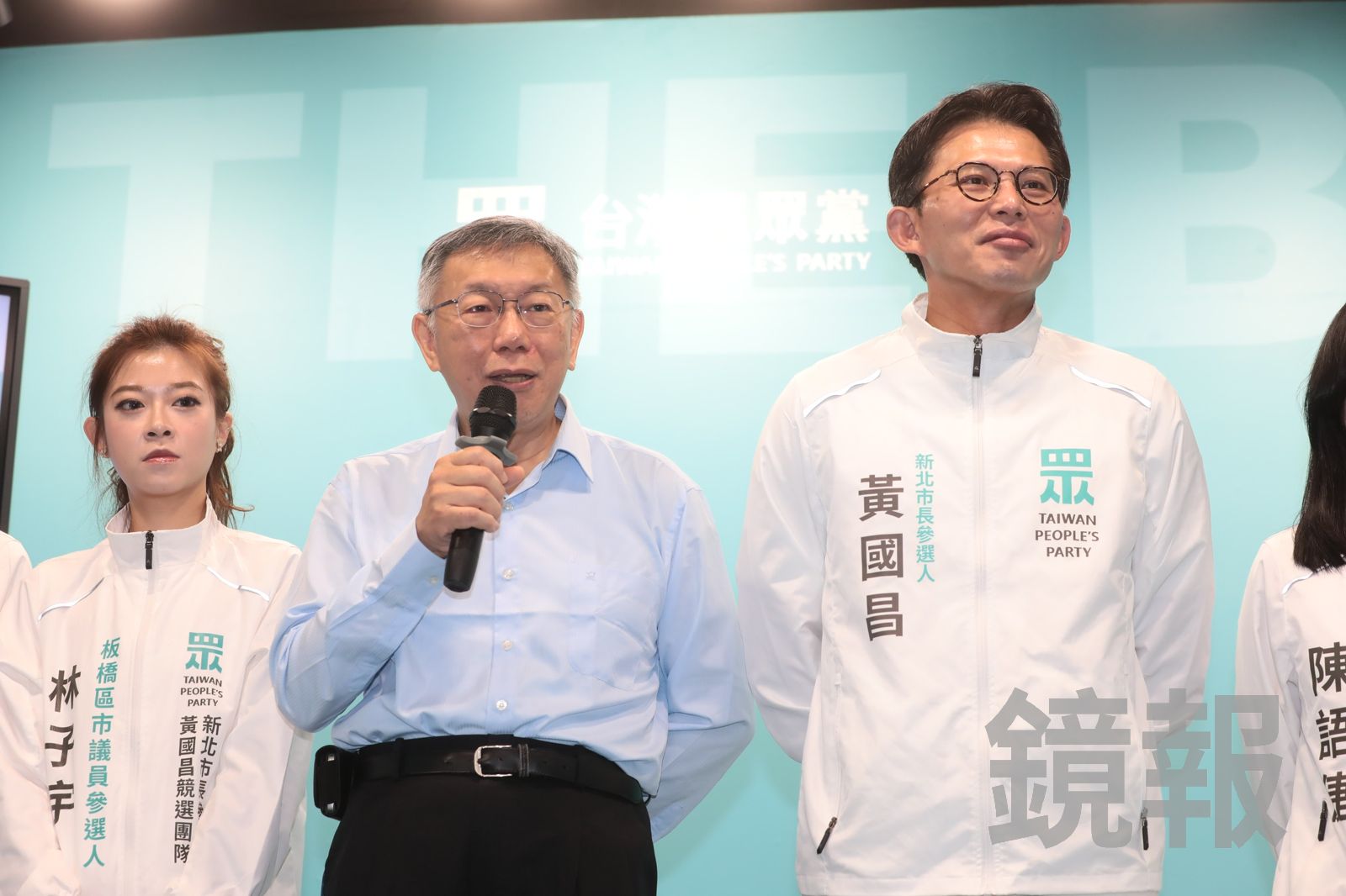 徵詢蔡壁如接棒黨主席?柯文哲苦笑:只問她「怎麼出現在這裡?」