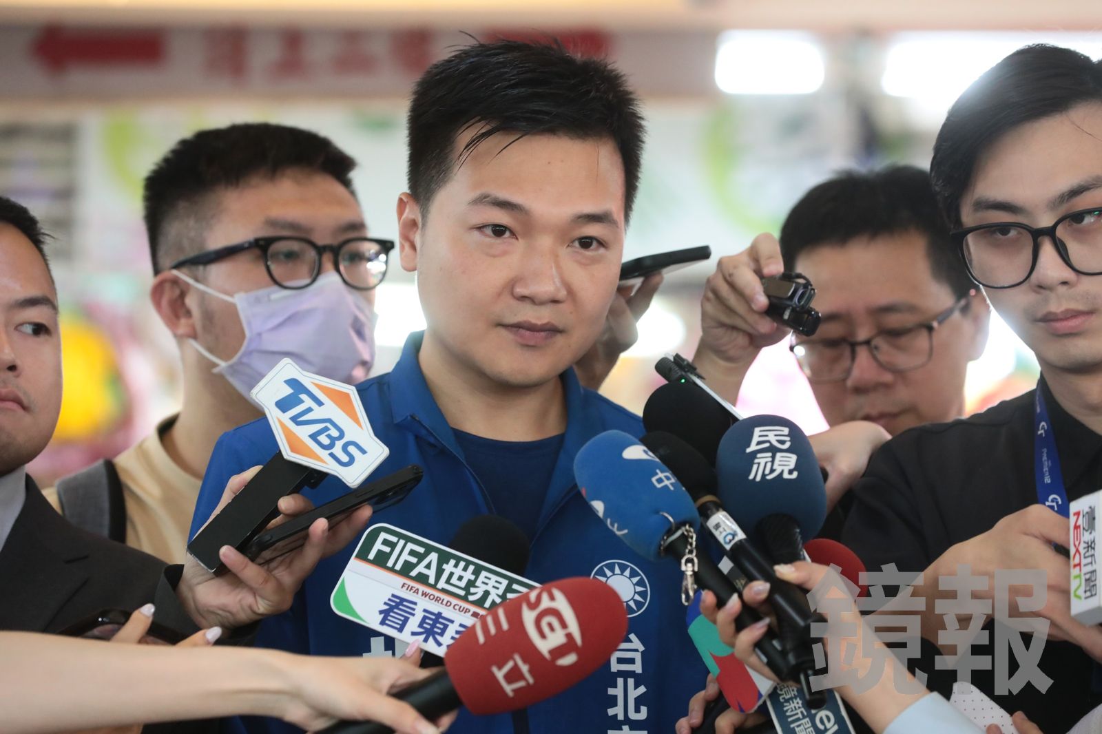楊植斗說國民黨一定要團結。圖/攝影林煒凱