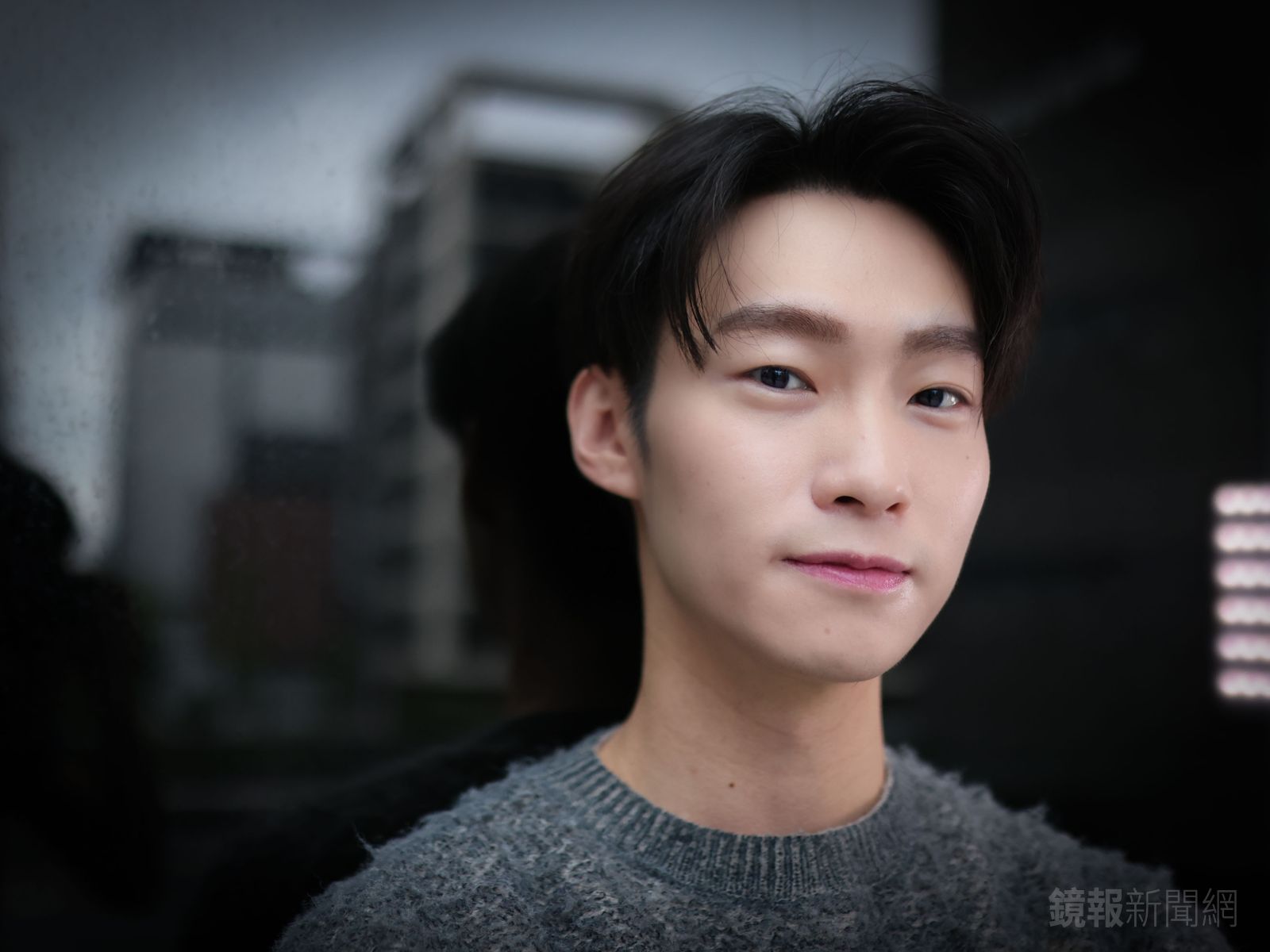 洪義談及對演員這項藝術產生興趣的契機。劉耀勻攝