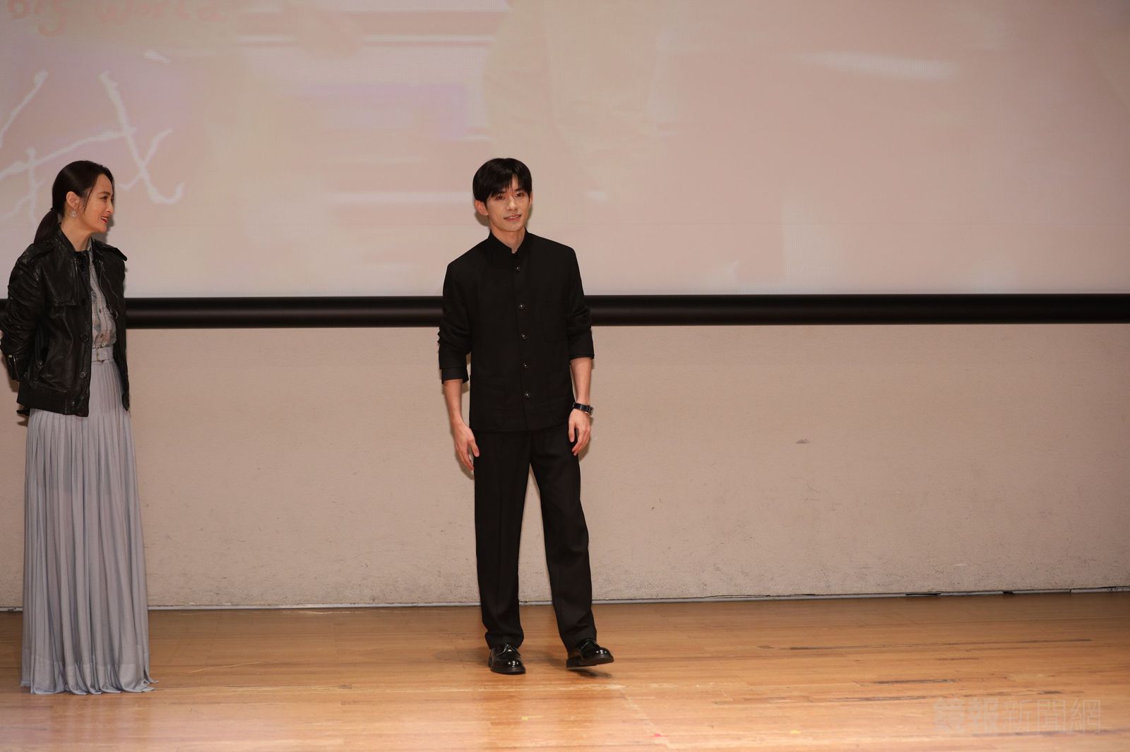 易烊千璽快閃來台參加第16屆兩岸電影展開幕典禮。鄒保祥攝