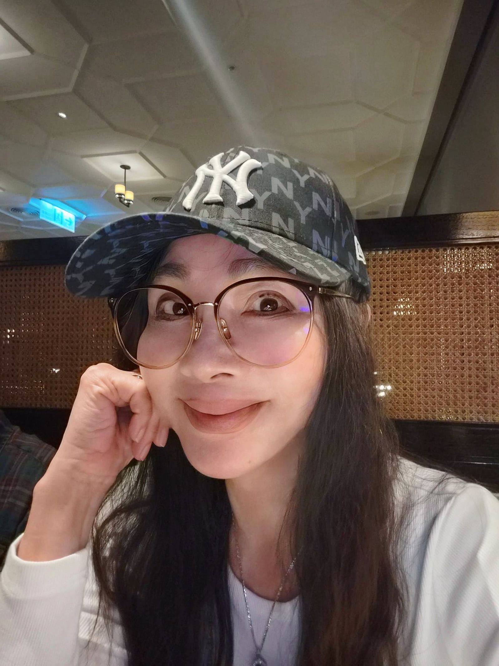 陳美鳳被舊愛問敏感話題。翻攝陳美鳳臉書