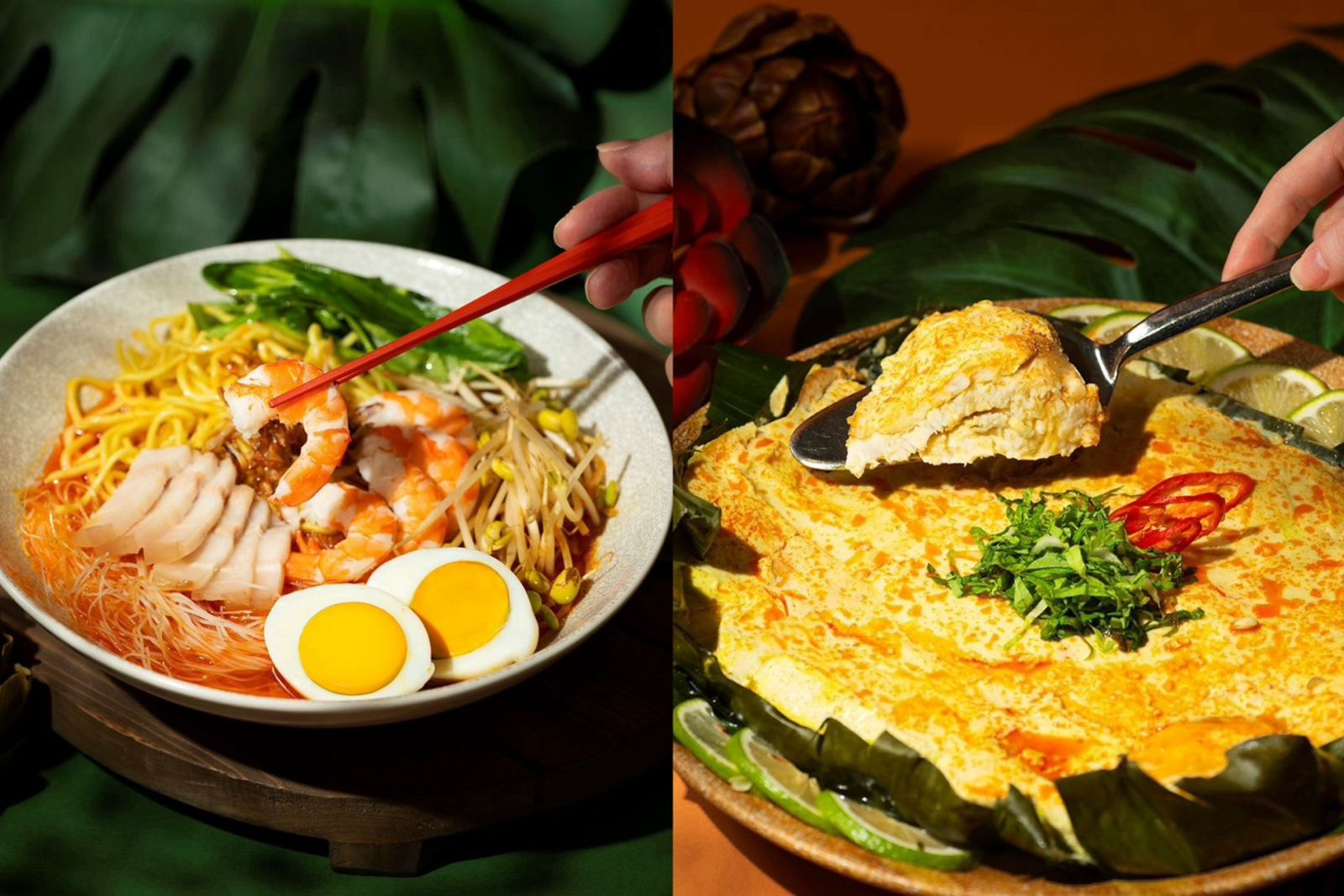 馬來西亞國王御廚來了！遠東Café端出道地檳城蝦麵、烏達蒸魚