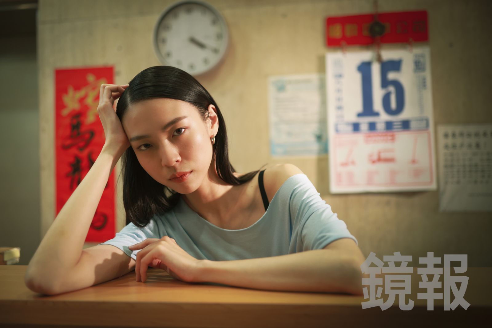 跟電影《左撇子女孩》裡的宜安一樣，馬士媛常騎摩托車，車上時光是她的私密空間。劉耀勻攝