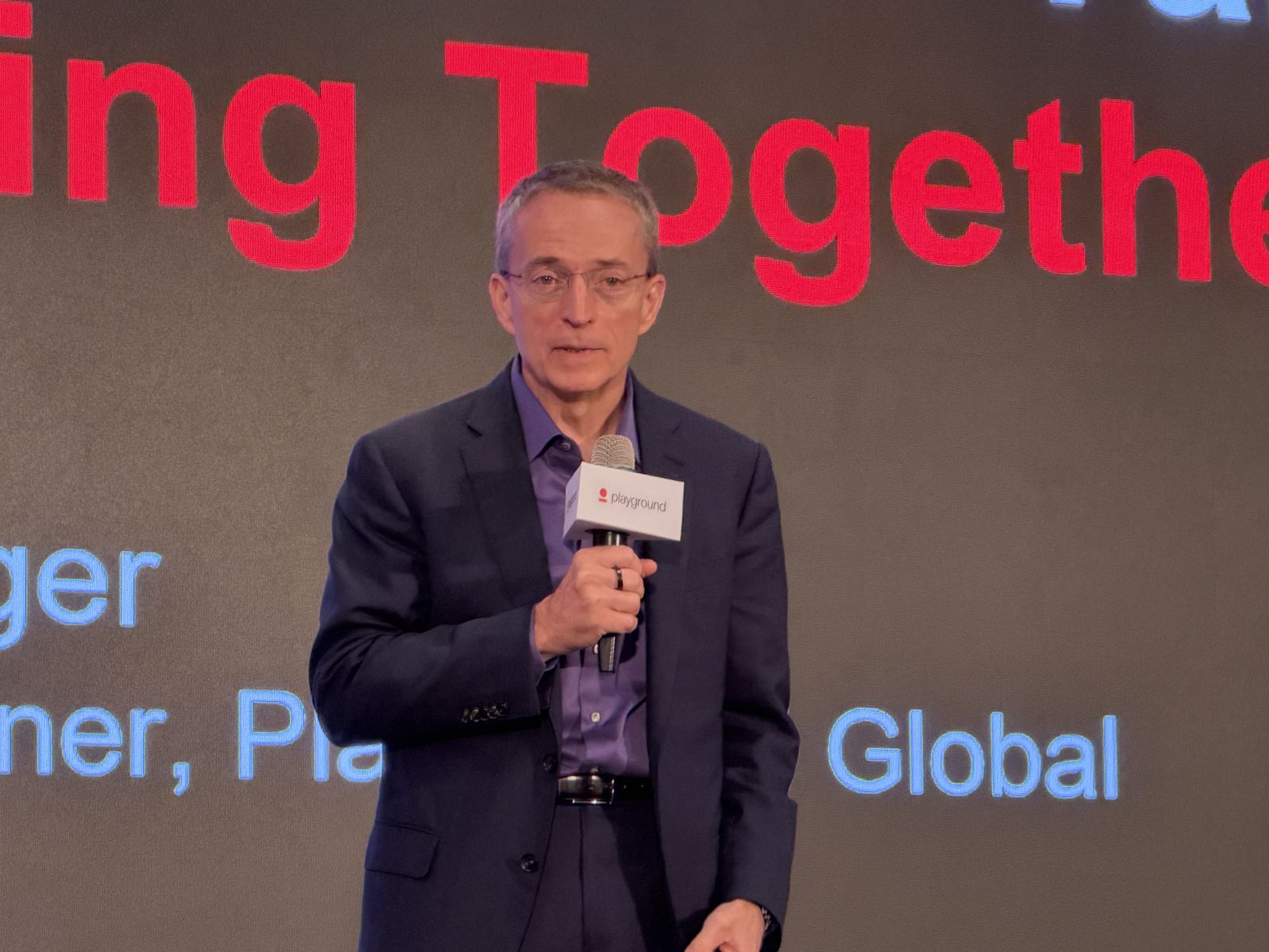 前英特爾執行長、Playground合夥人季辛格(Pat Gelsinger)。謝承學攝