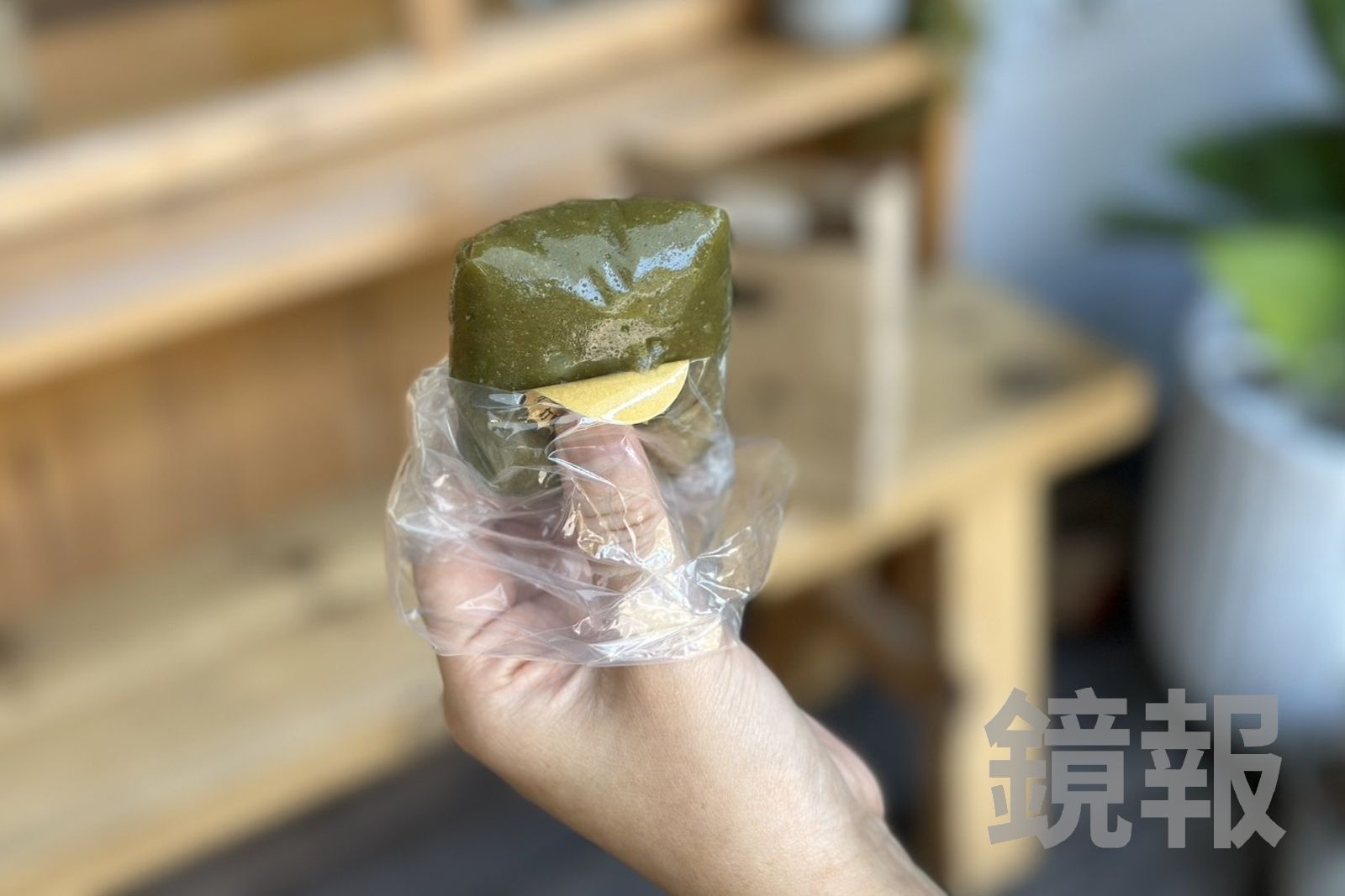 「草仔粿菜脯米」粿皮Ｑ甜，有青草香氣。（30元／個）