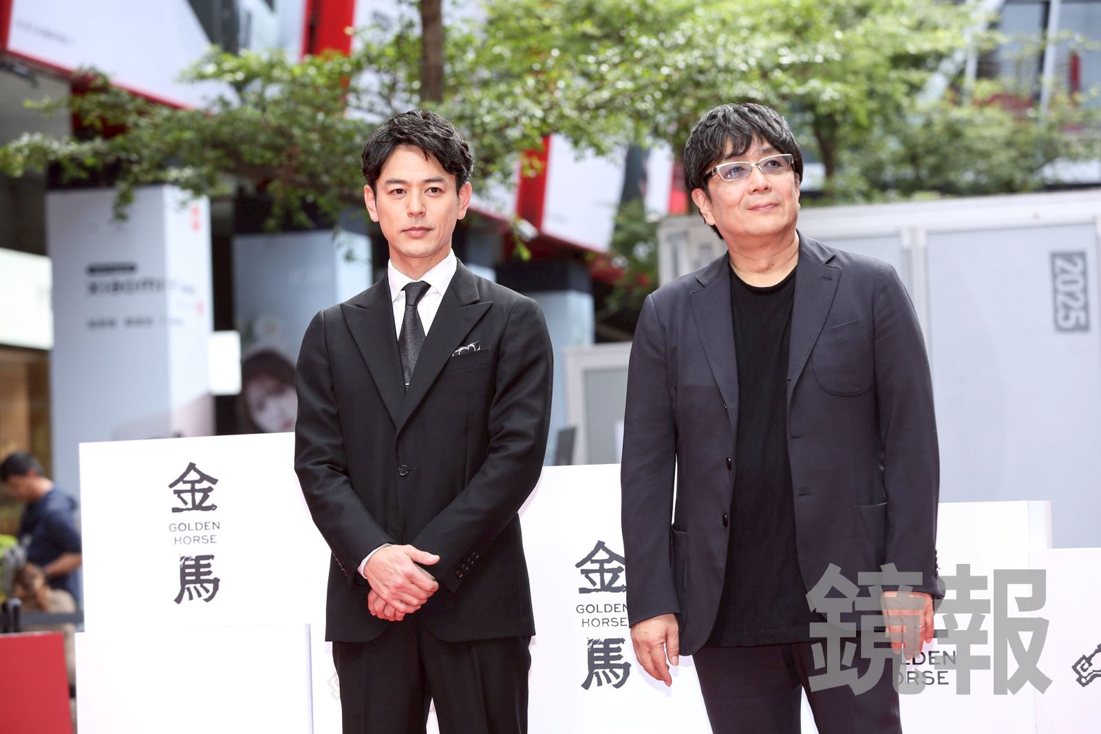 妻夫木聰與《寶島》導演大友啟史參加金馬獎,很喜歡金馬影展的溫暖感。李鍾泉攝