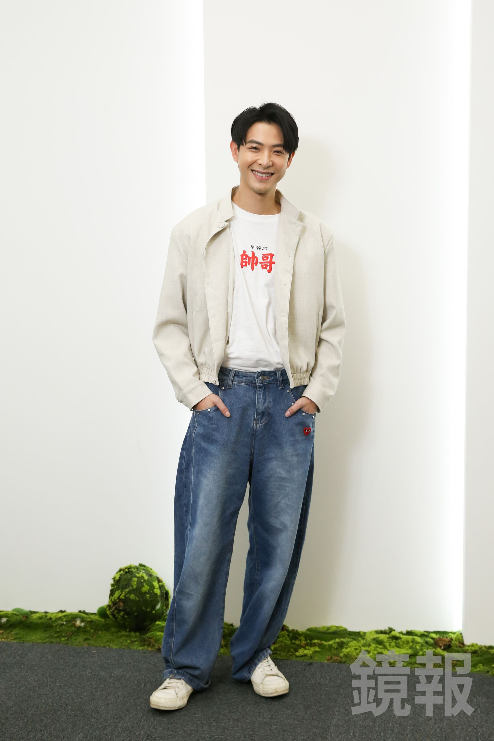 連晨翔當爸後放超開。董孟航攝