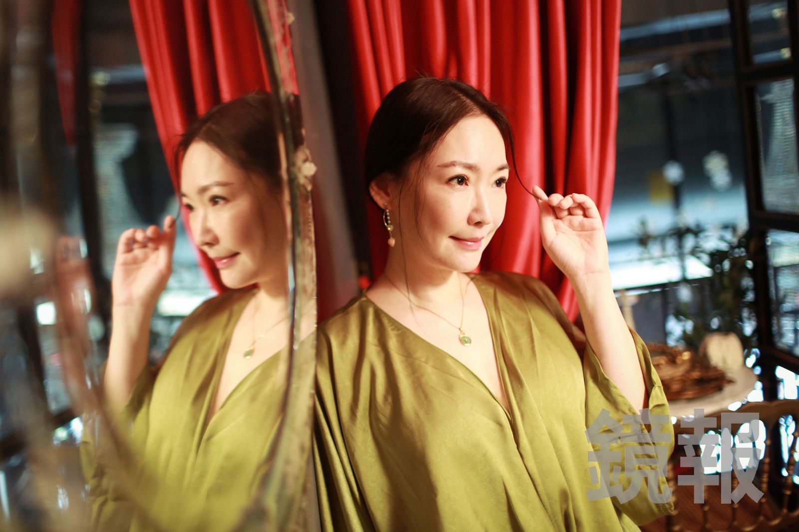 王俐人嘆人生苦短,現在只想做自己。李鍾泉攝