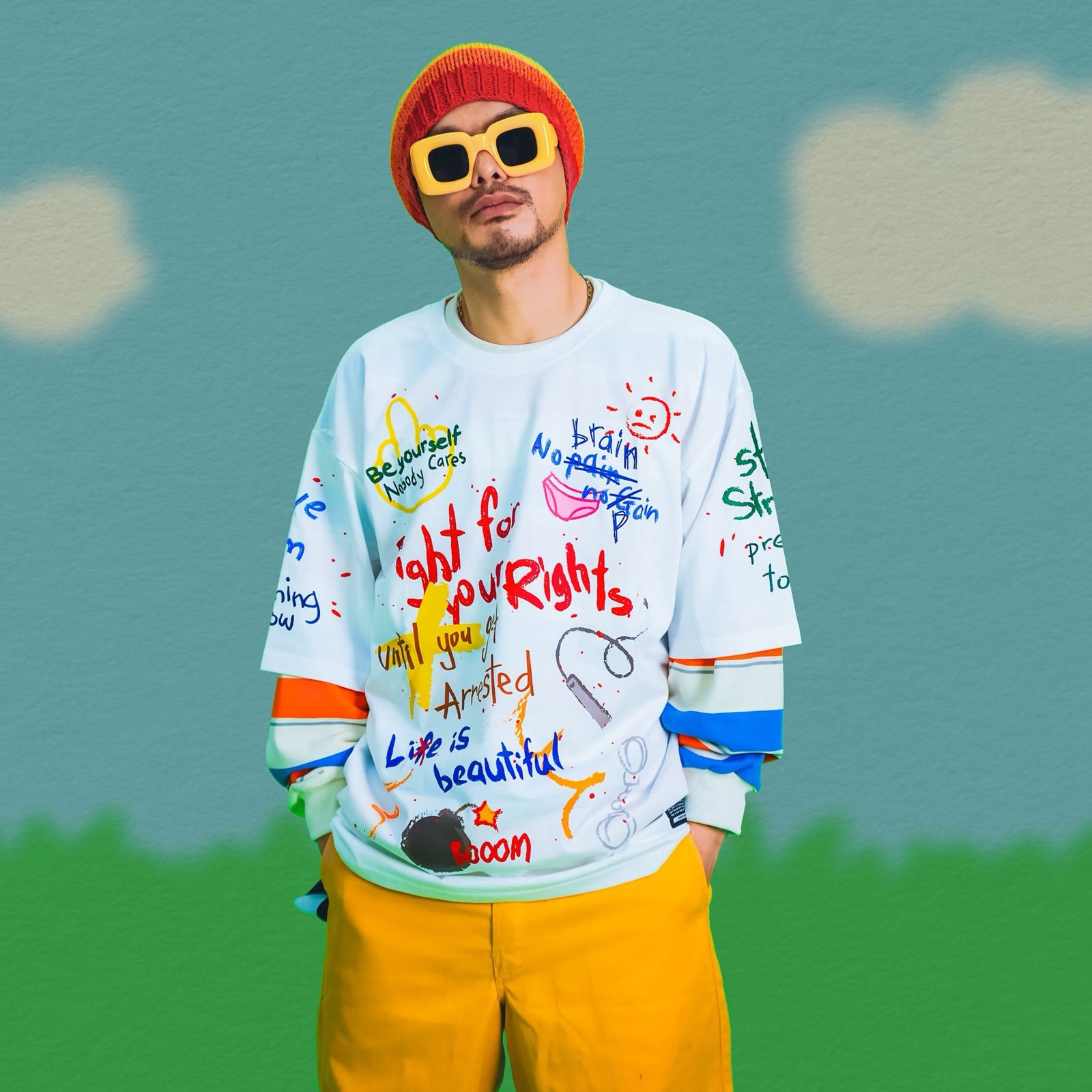 黃明志恐面臨鞭刑。翻攝Namewee 黃明志臉書