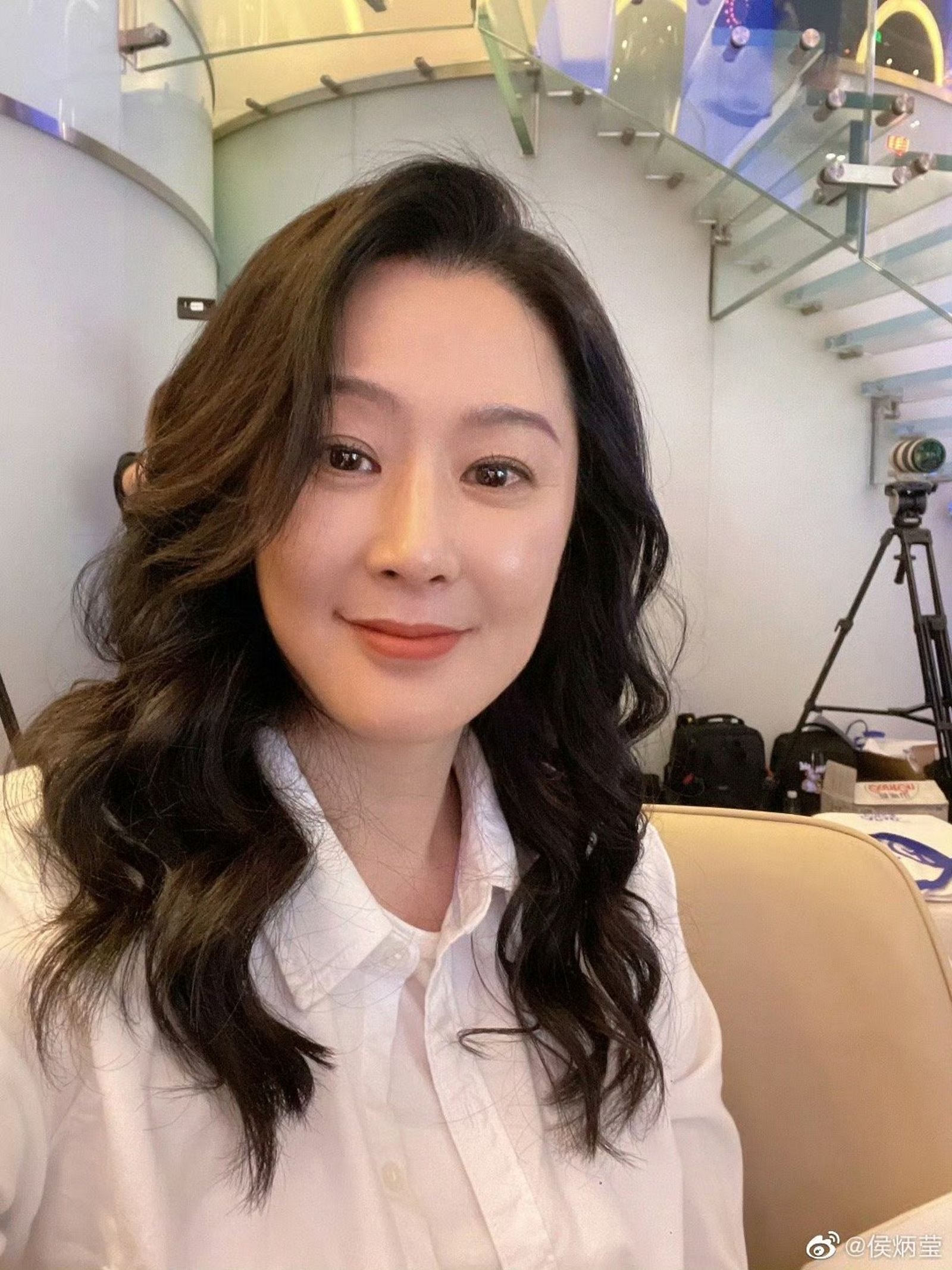 侯炳瑩健康狀況不佳。翻攝微博