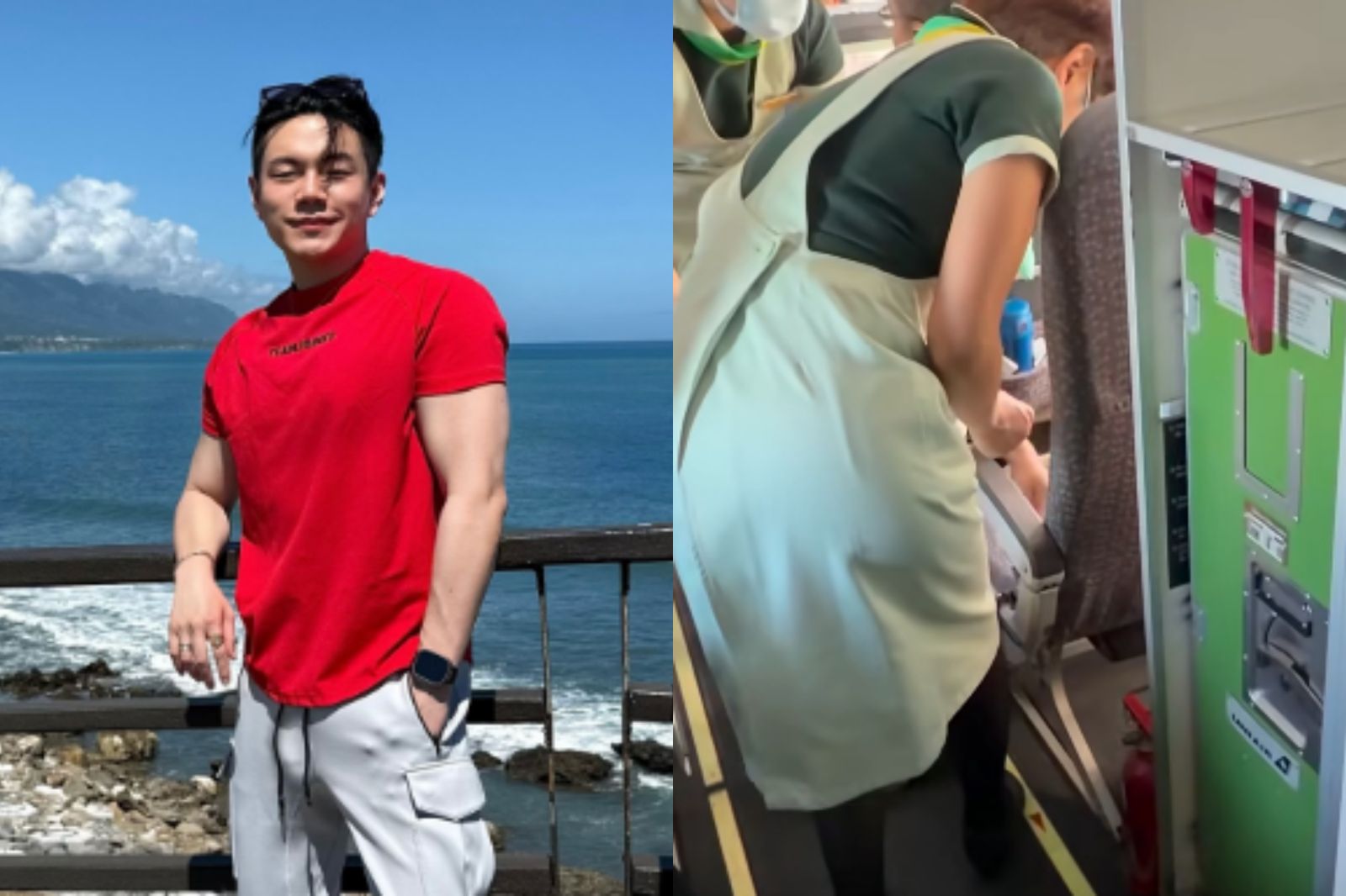 「最噁航班」NPC?律師遇「尿味大媽」狂嗑7便當邊吐邊丟 立榮航空回應了