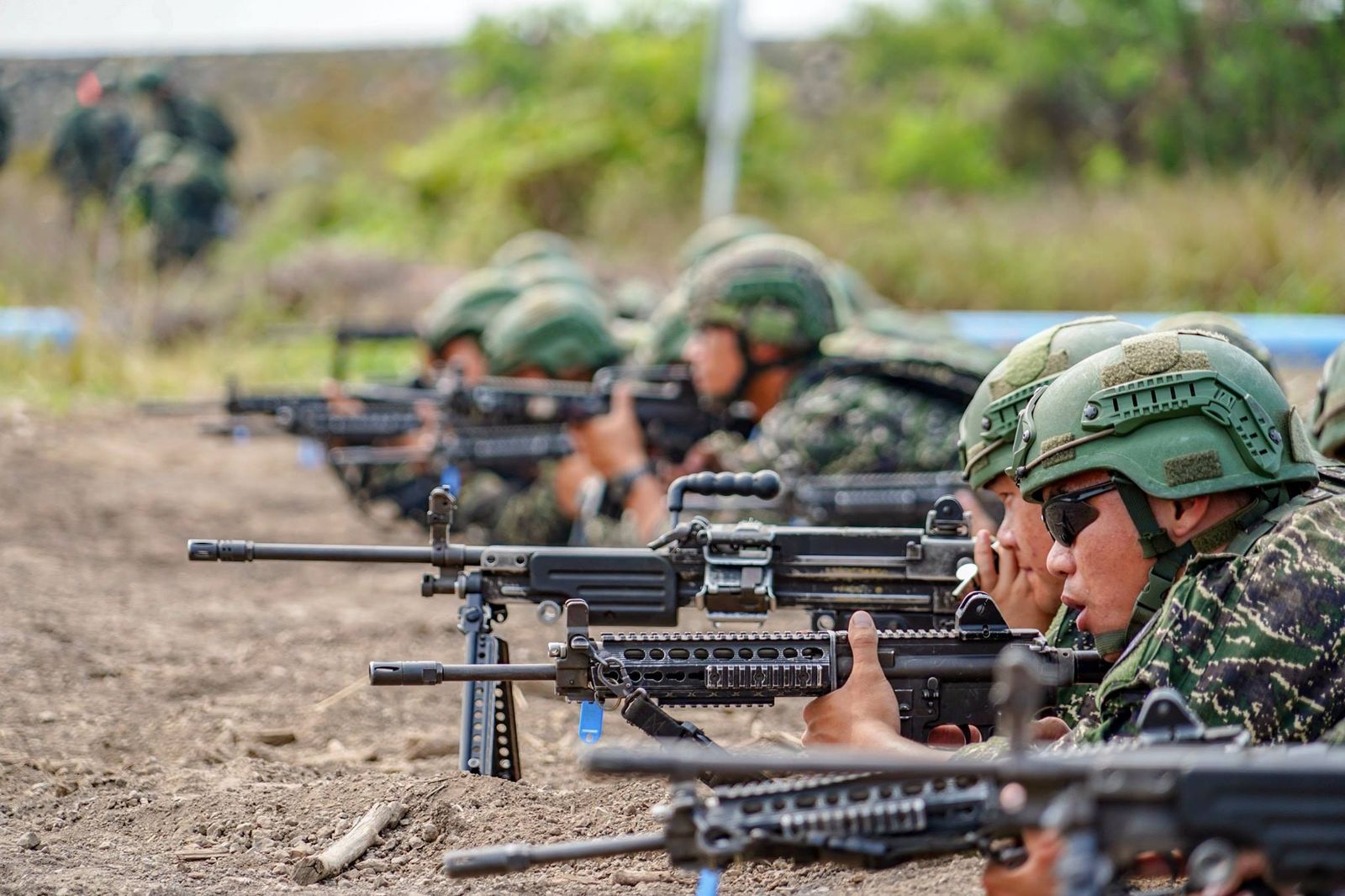 獨家／台美軍演跨出一大步　海軍陸戰隊在美關島基地執行30天應援作戰移地訓練
