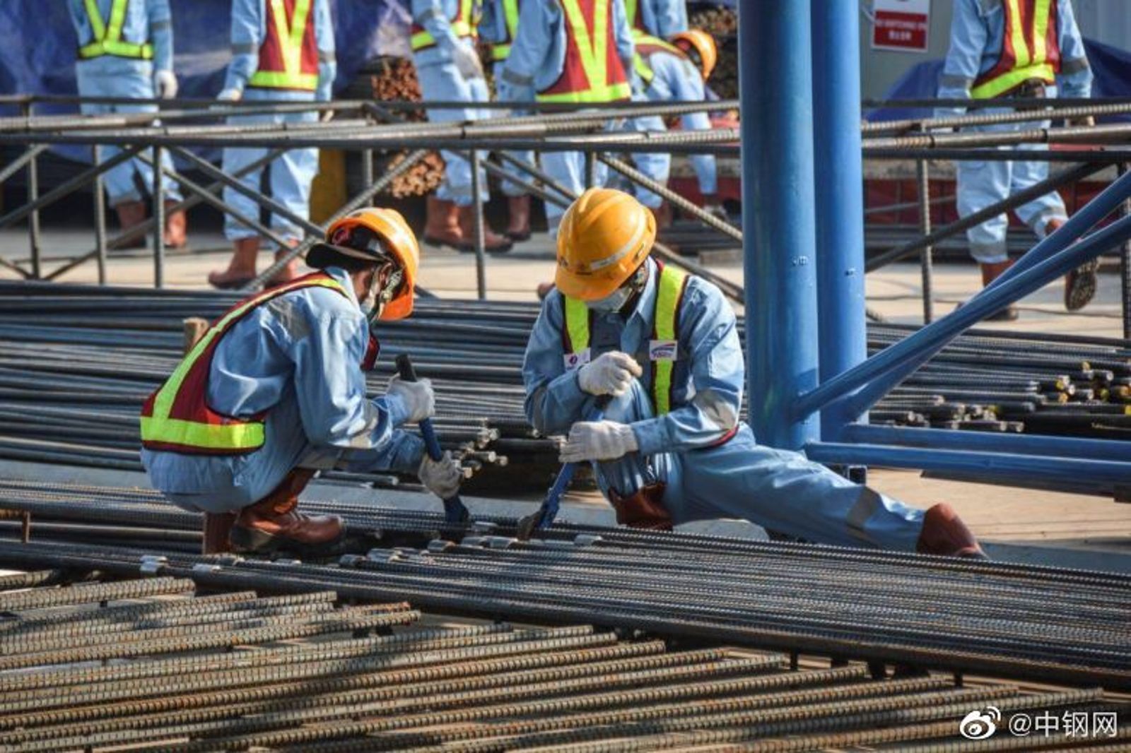 中鋼網招聘鋼材銷售。圖／翻攝自微博